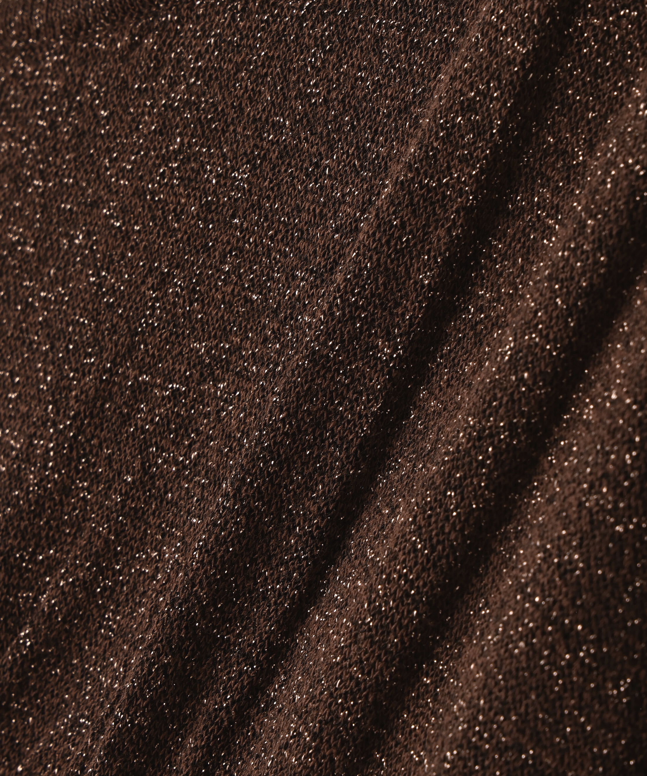  「切替ラメリブニット」|ニット・セーター|