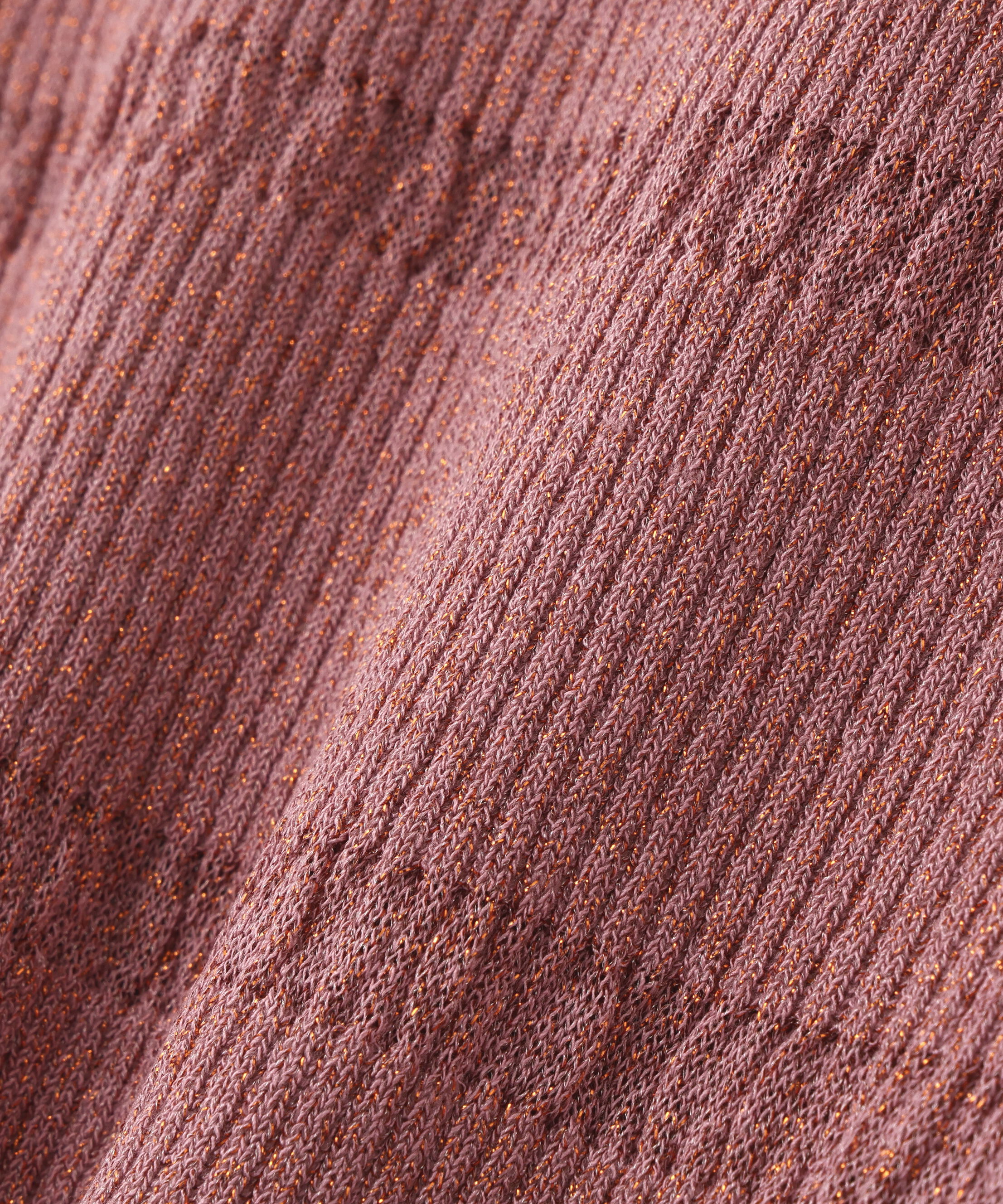  「切替ラメリブニット」|ニット・セーター|