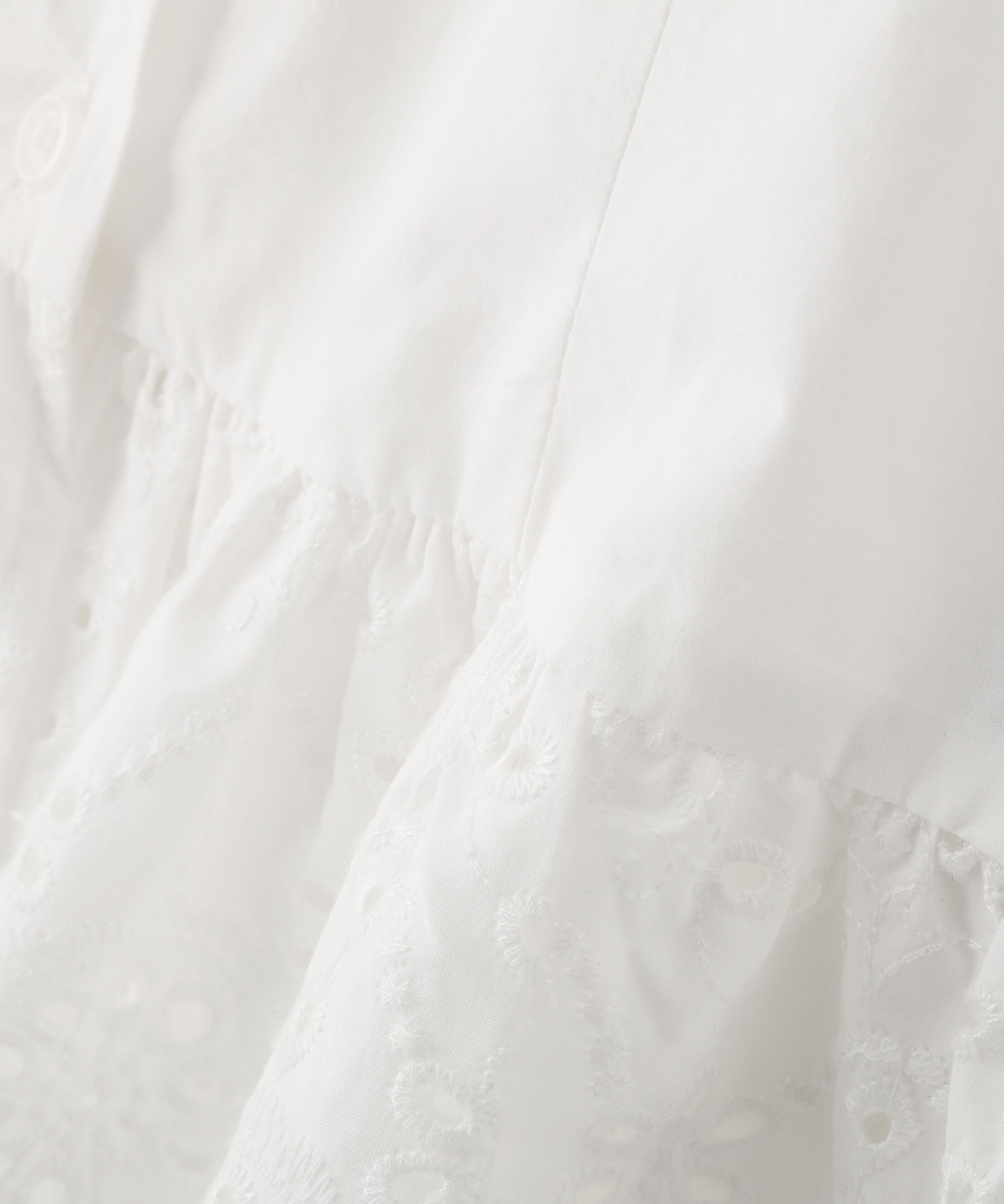  「〈N.〉 エンブロイダリーフリルブラウス」|シャツ・ブラウス|