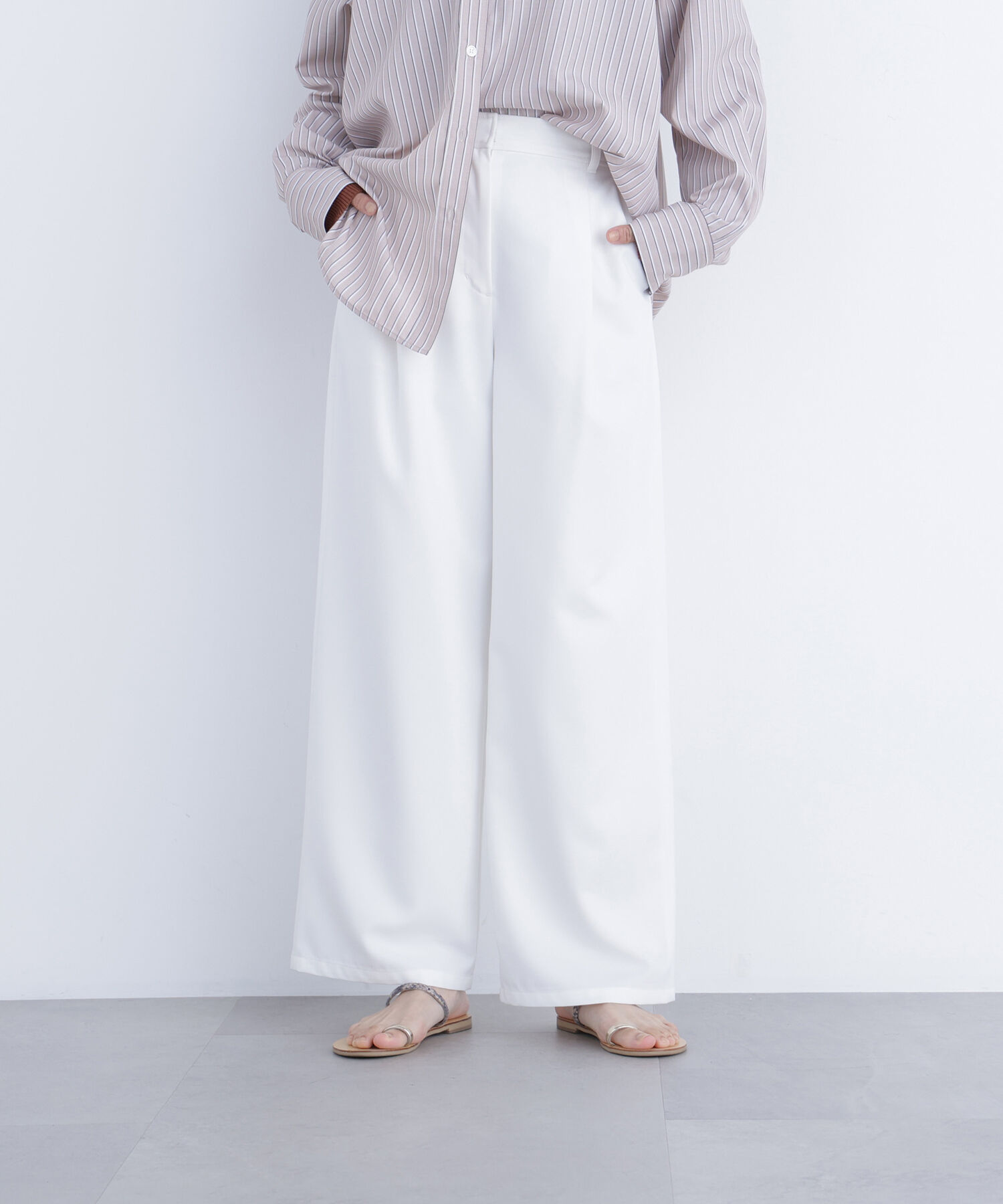  「〈N.〉ワイドツイルパンツ」|その他|