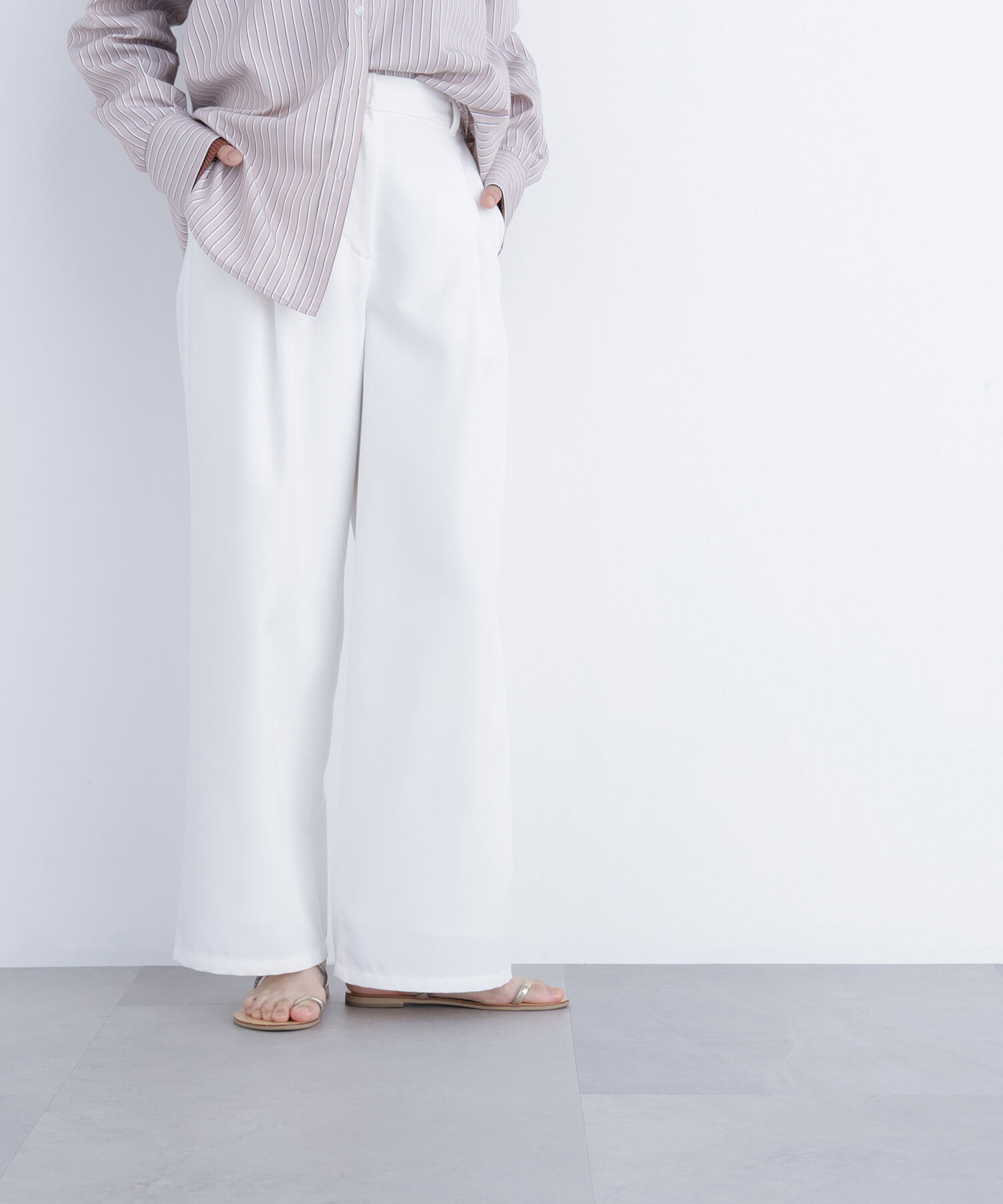  「〈N.〉ワイドツイルパンツ」|その他|