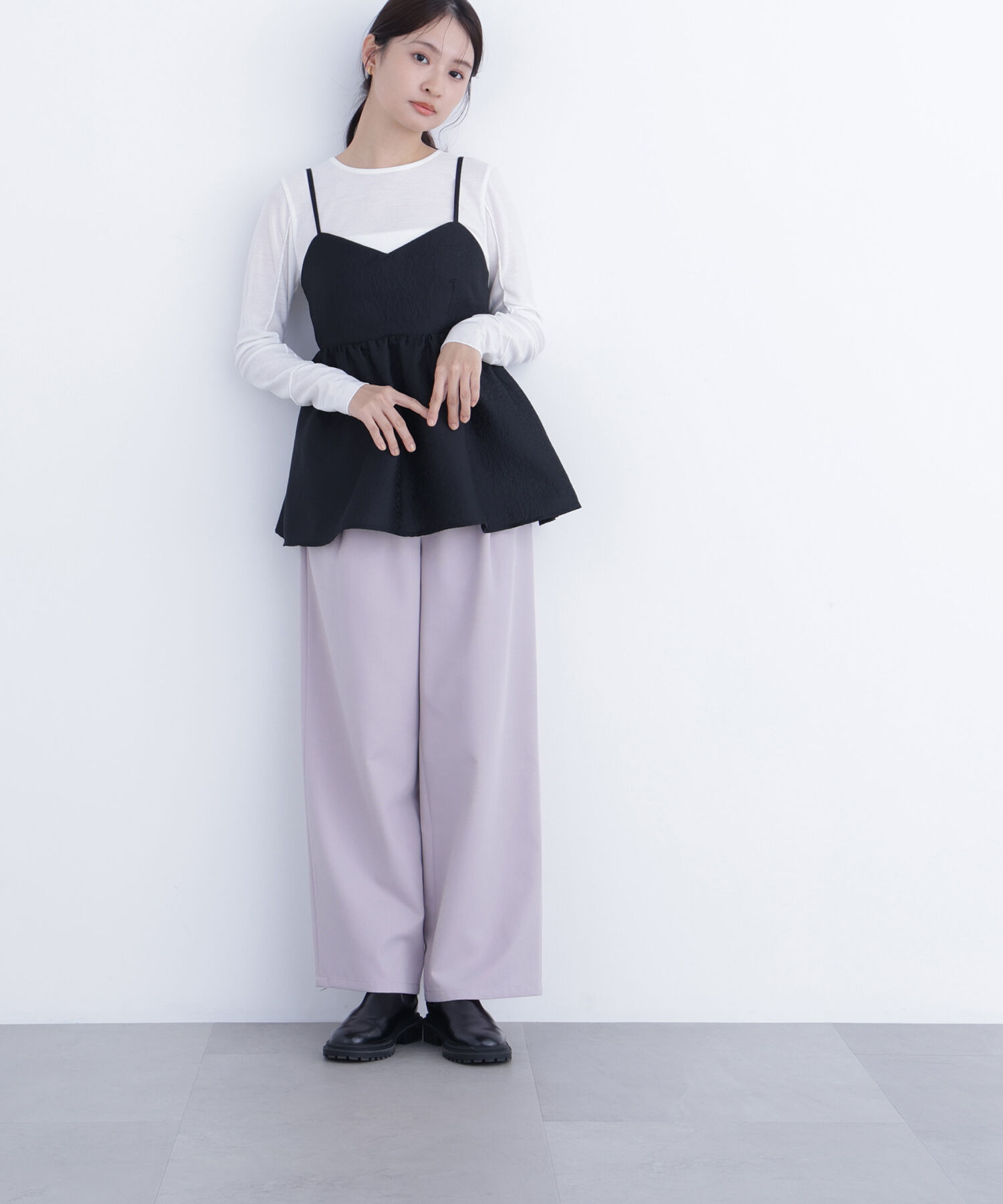  「〈N.〉ワイドツイルパンツ」|その他|