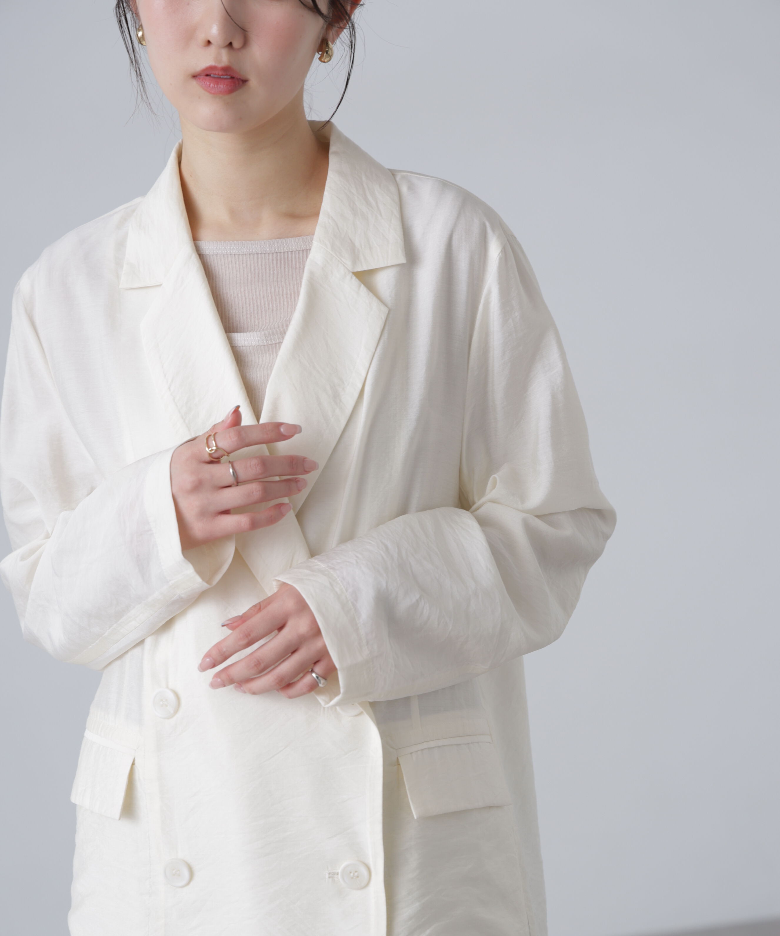  「シアーダブルテーラードジャケット」|その他|