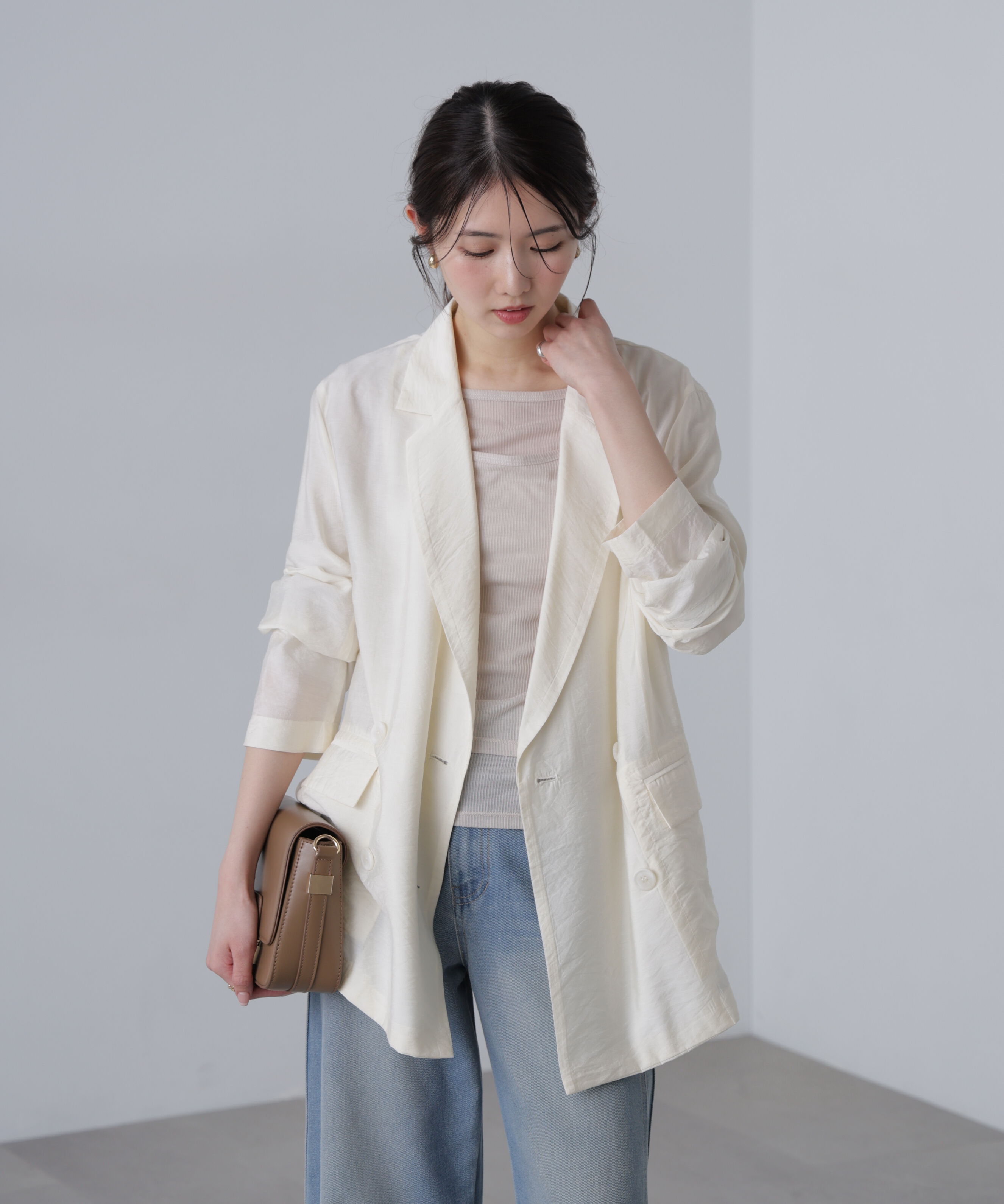  「シアーダブルテーラードジャケット」|その他|