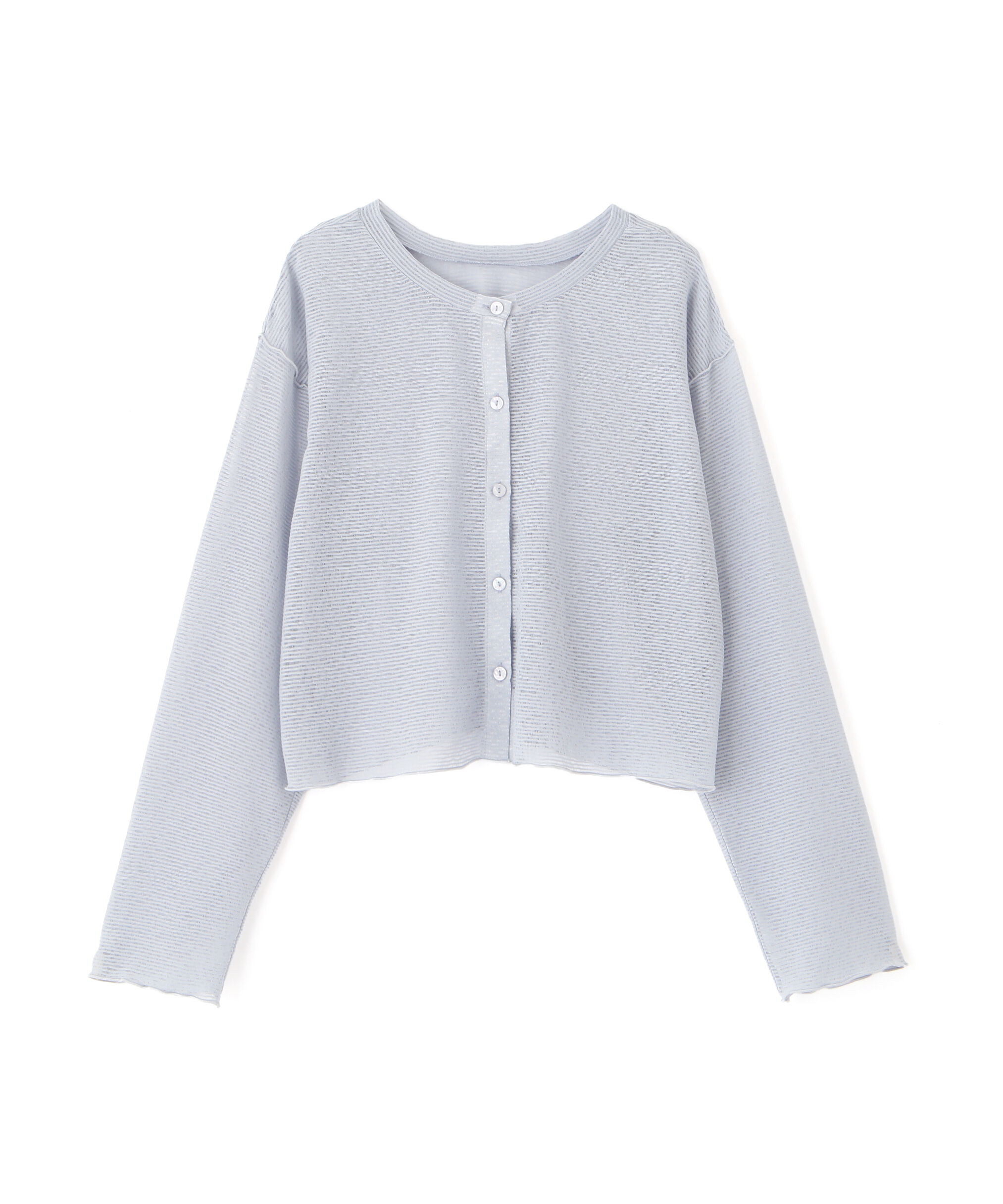  「前後２ＷＡＹシアーカットソーカーディガン」|Tシャツ・カットソー|