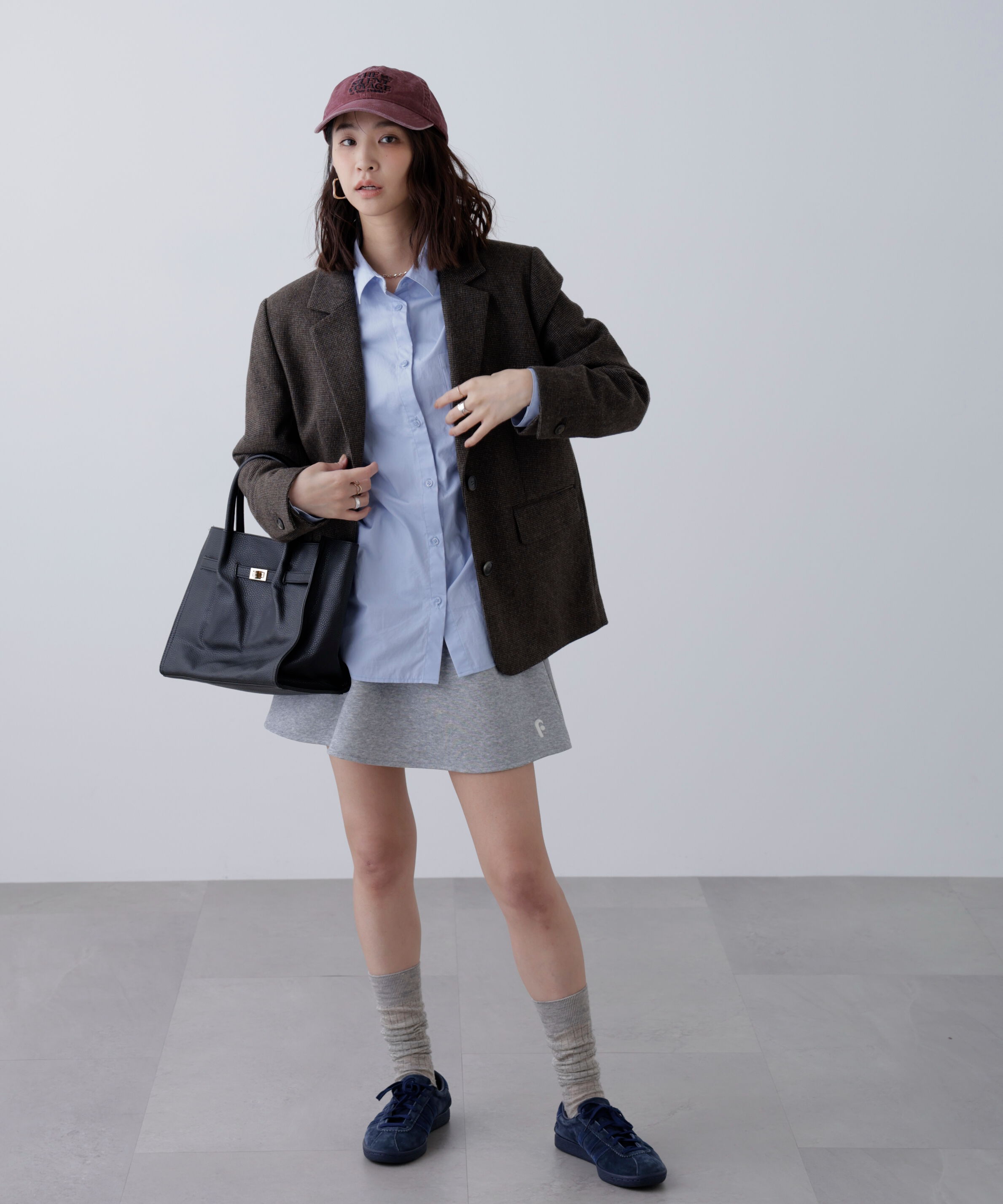  「ウール混オーバーサイズジャケット」|その他|