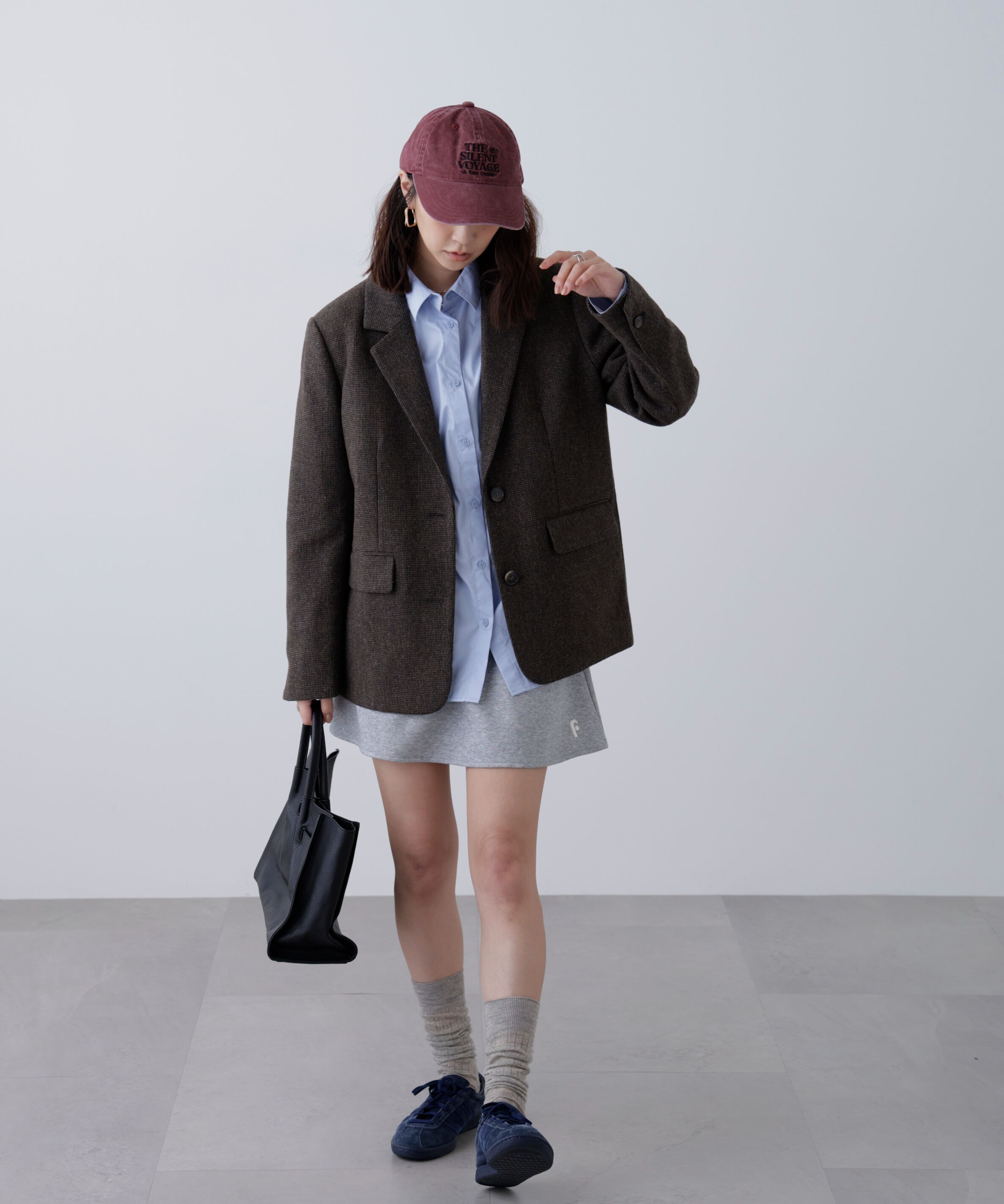  「ウール混オーバーサイズジャケット」|その他|