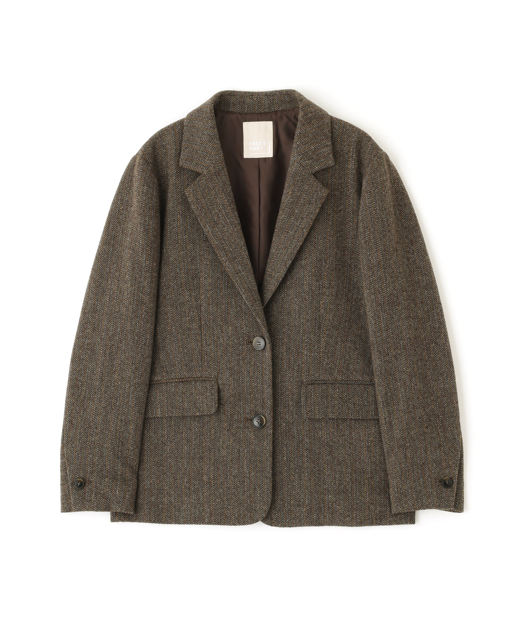  「ウール混オーバーサイズジャケット」|その他|