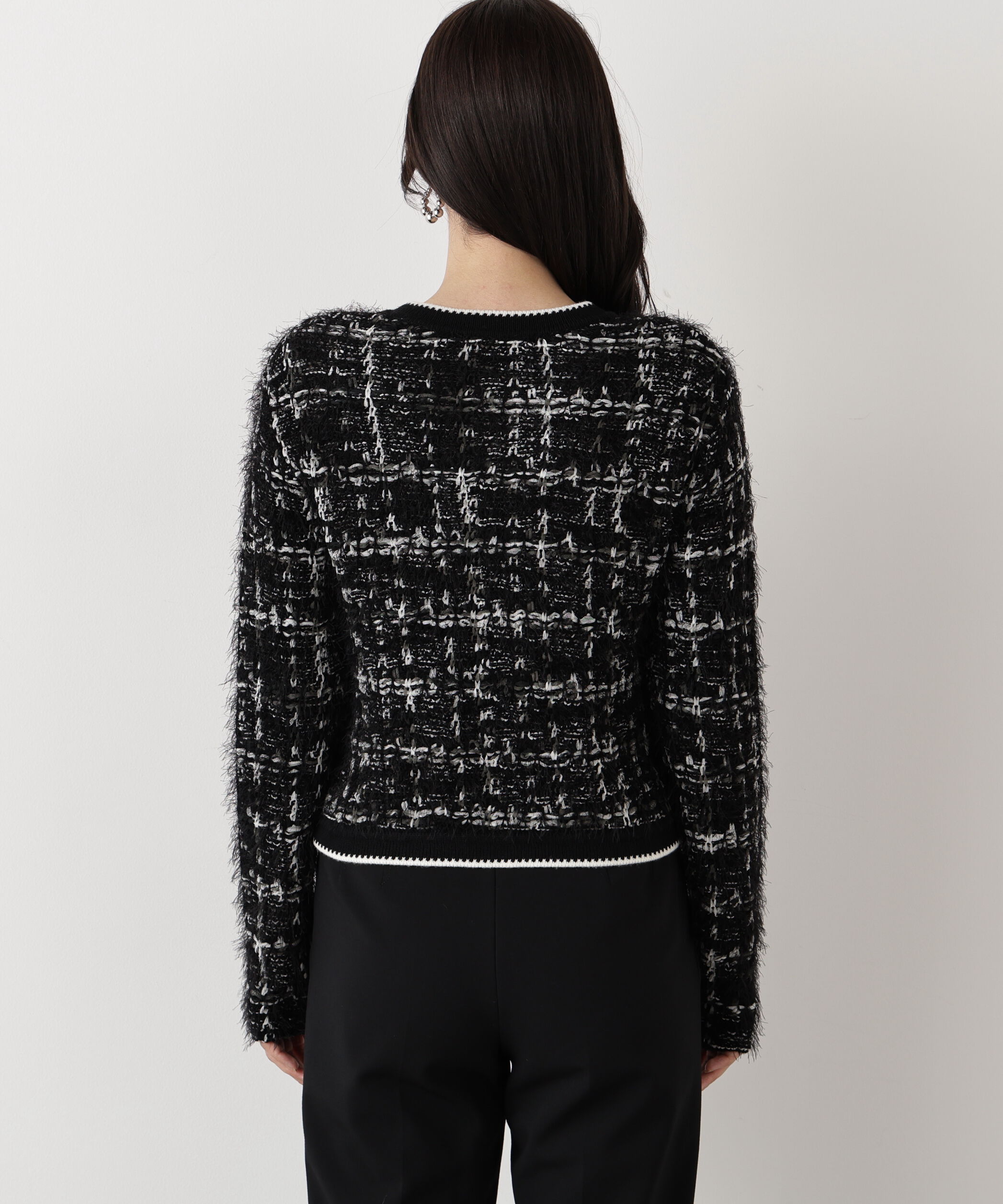  「◆フェザーヤーンツイードニットジャケット」|その他|