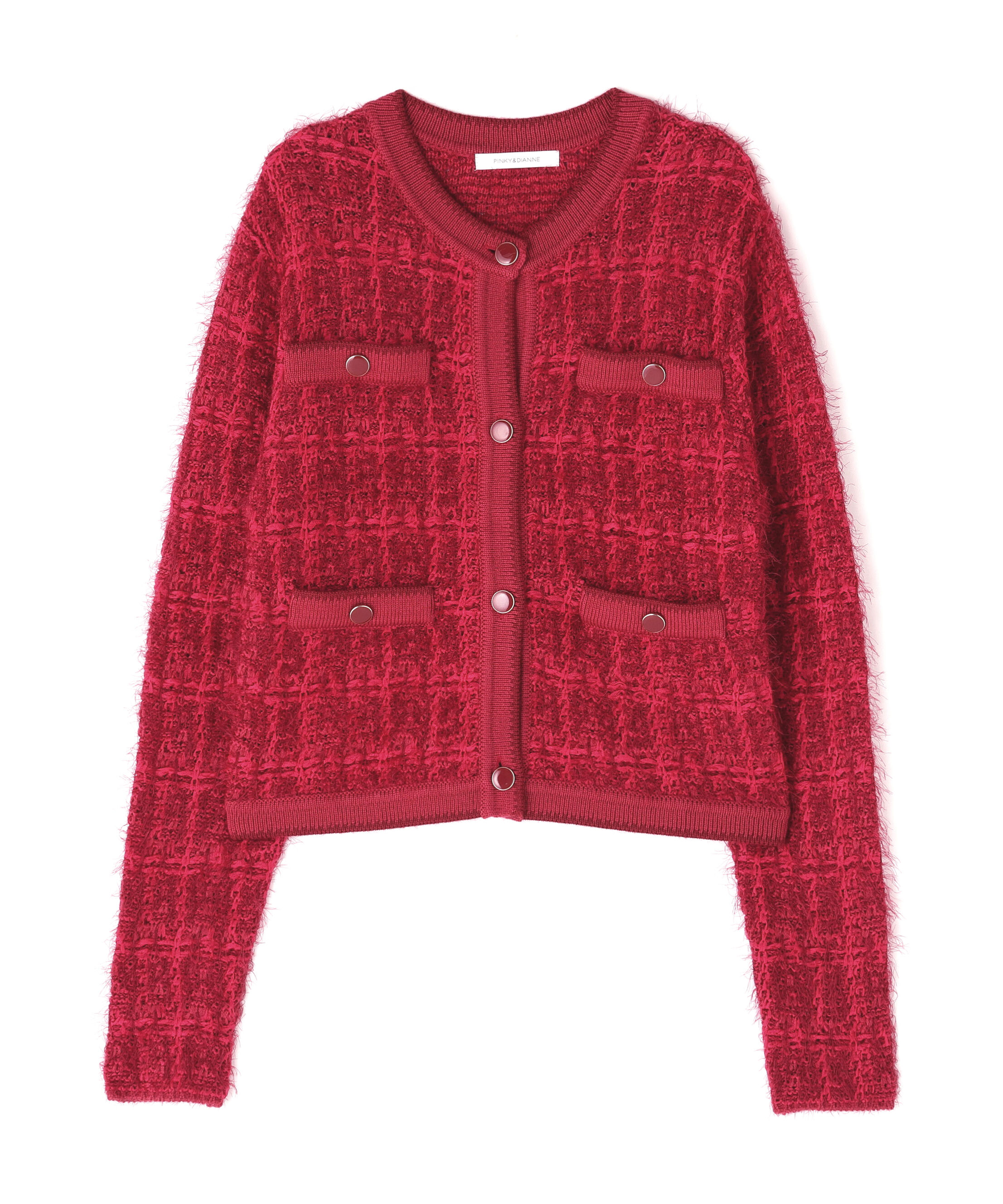  「◆フェザーヤーンツイードニットジャケット」|その他|