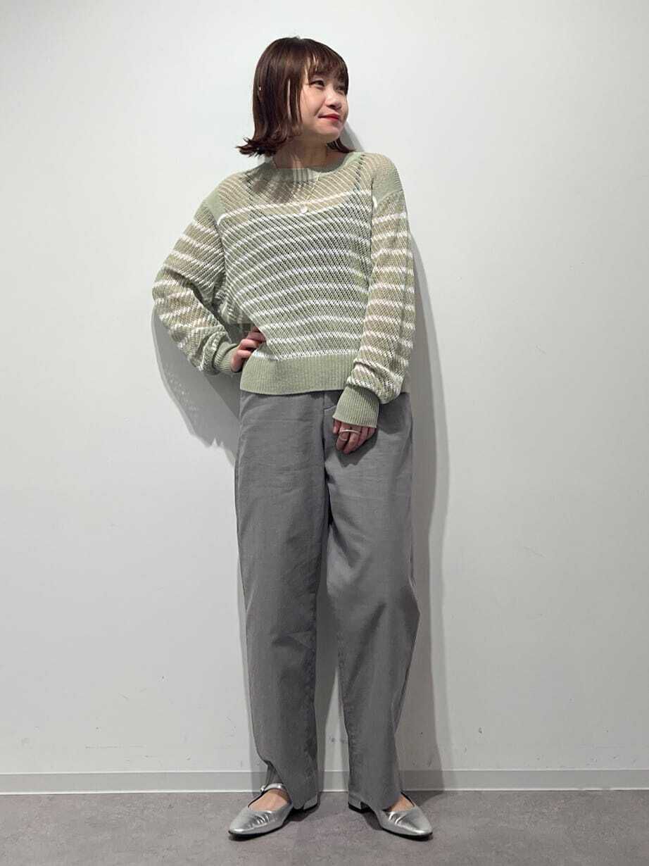  「◆先染めドビーストレッチパンツ」|その他|