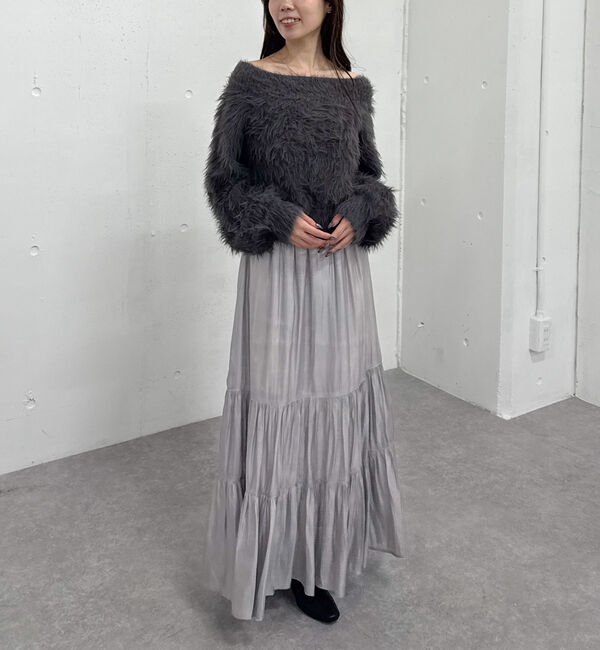 archives「シャギーオフショルニットプルオーバー」|ニット・セーター|