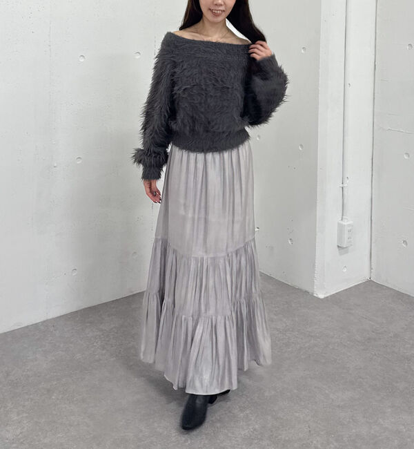 archives「シャギーオフショルニットプルオーバー」|ニット・セーター|