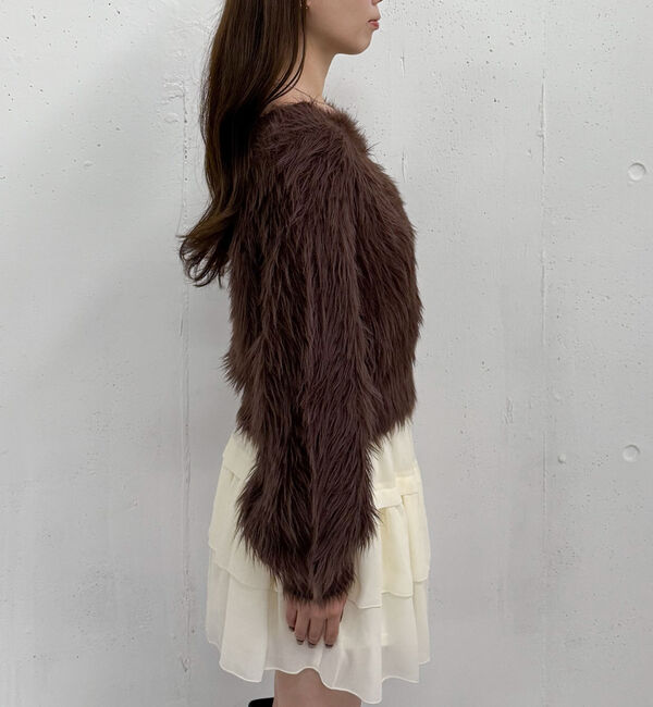 archives「シャギーオフショルニットプルオーバー」|ニット・セーター|