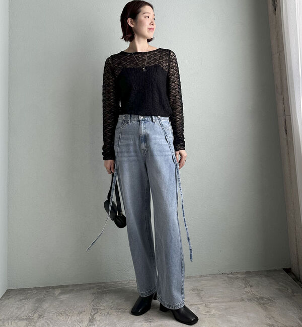 Doux archives「ストレッチレーストップス／」|Tシャツ・カットソー|