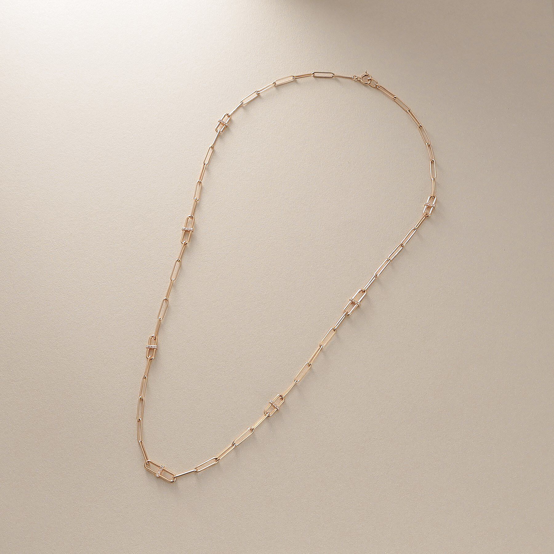 COCOSHNIK「◆K10ダイヤモンド PCモチーフステーション ネックレス」|ネックレス|