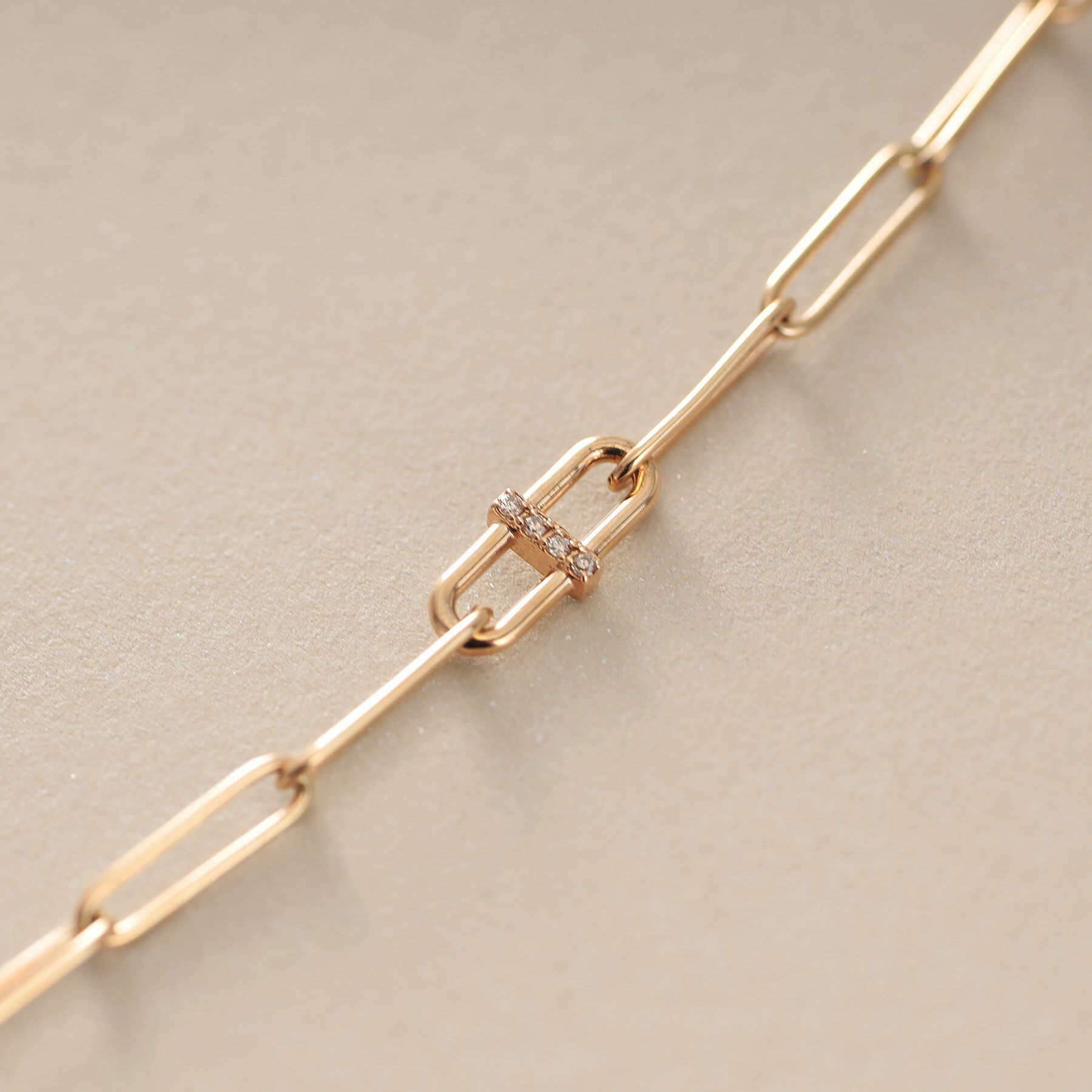 COCOSHNIK「◆K10ダイヤモンド PCモチーフステーション ネックレス」|ネックレス|