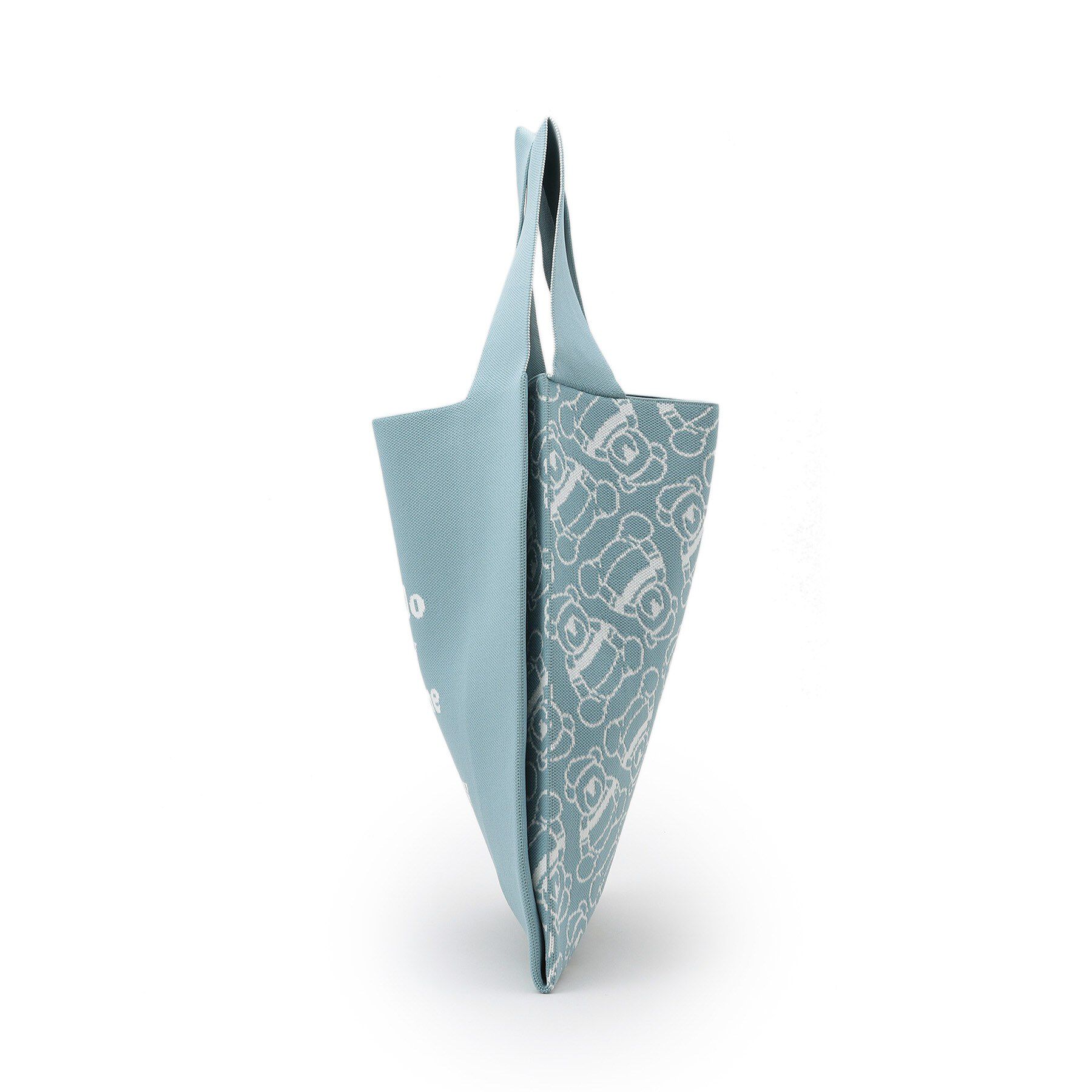 Dessin「【マシンウォッシャブル】Deddyジャガードニットバッグ」|トートバッグ|