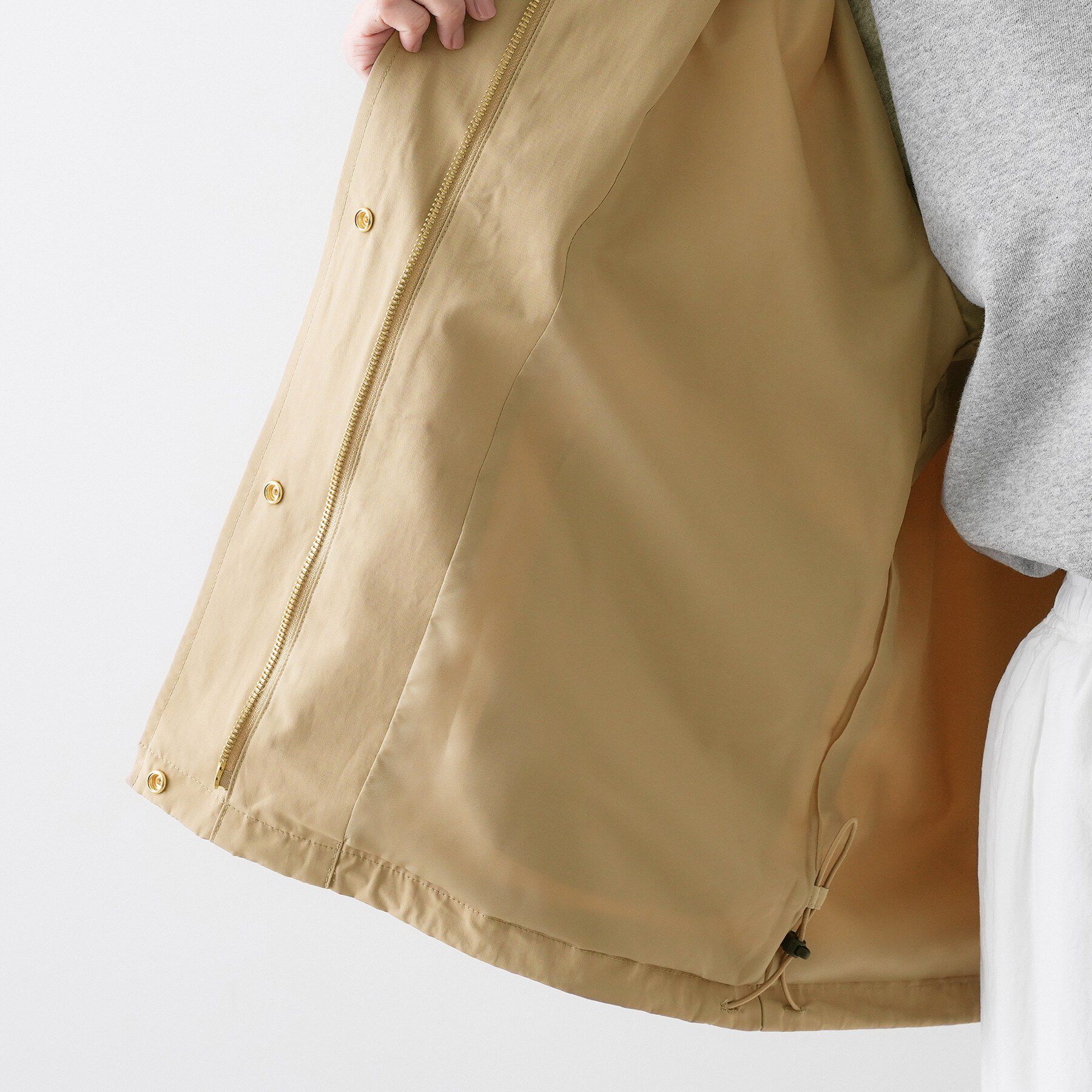 Dessin「【撥水/2WAY】フーディーブルゾン」|ブルゾン・スタジャン|