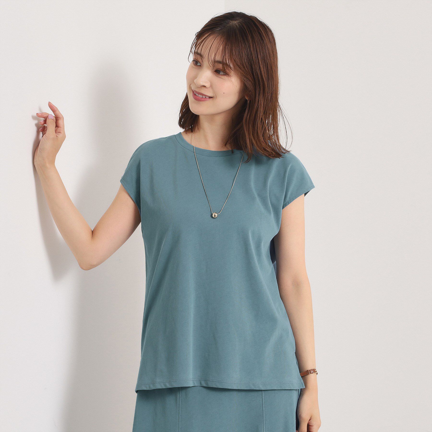 ITS&rsquo;DEMO「【洗濯機OK／ウエストゴム】製品染め風ジャージーセットアップ」|スーツ|