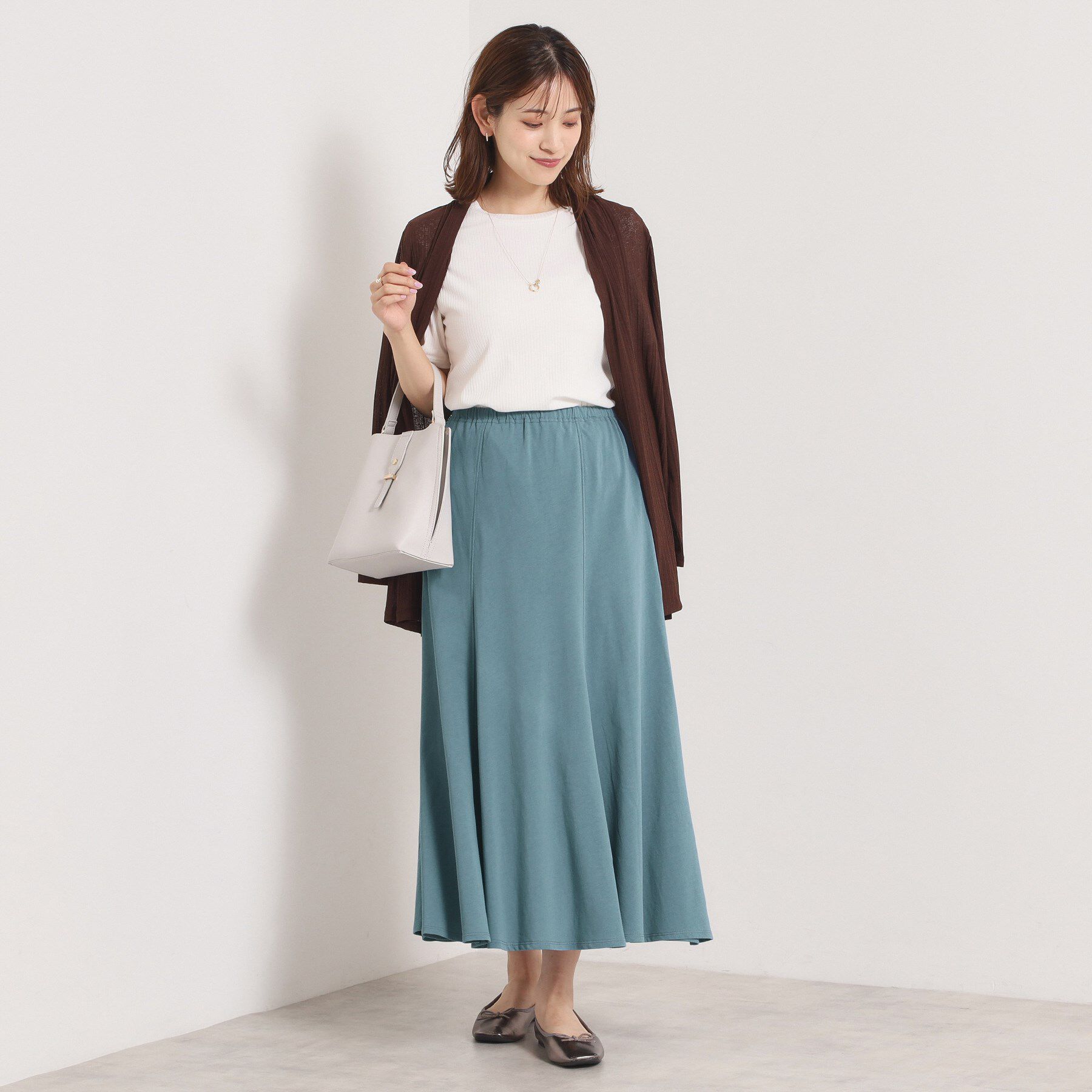 ITS&rsquo;DEMO「【洗濯機OK／ウエストゴム】製品染め風ジャージーセットアップ」|スーツ|