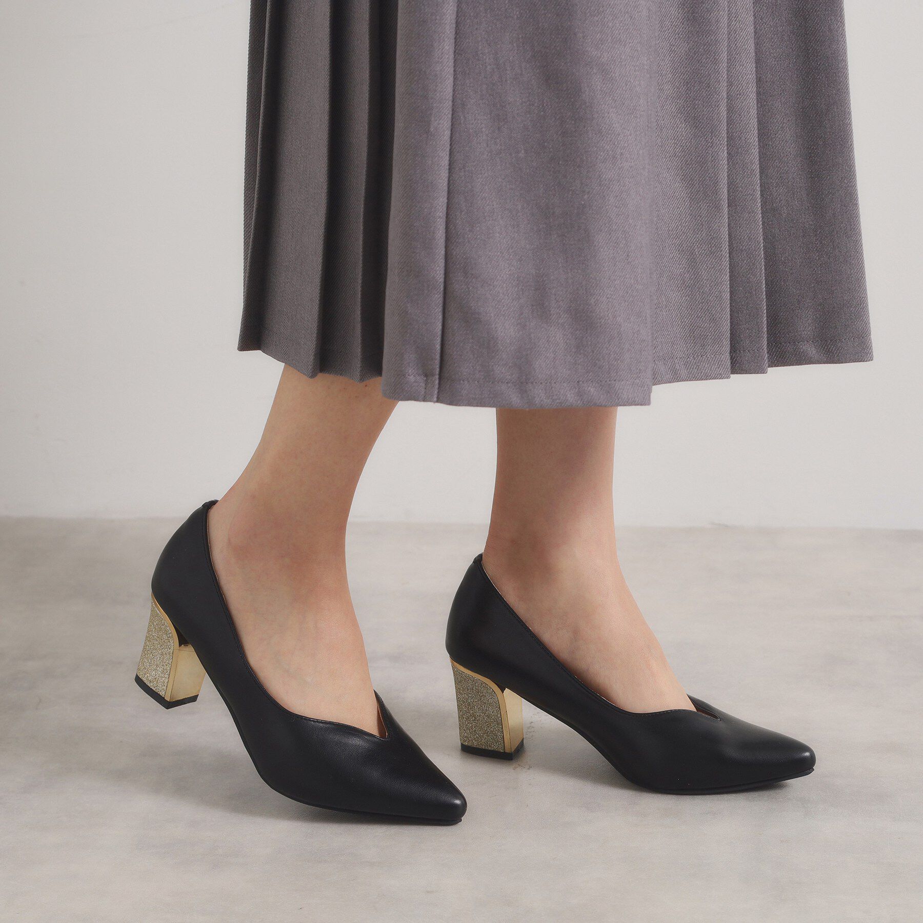 ITS&rsquo;DEMO「【疲れにくい／静音】ベーシックパンプス」|パンプス|