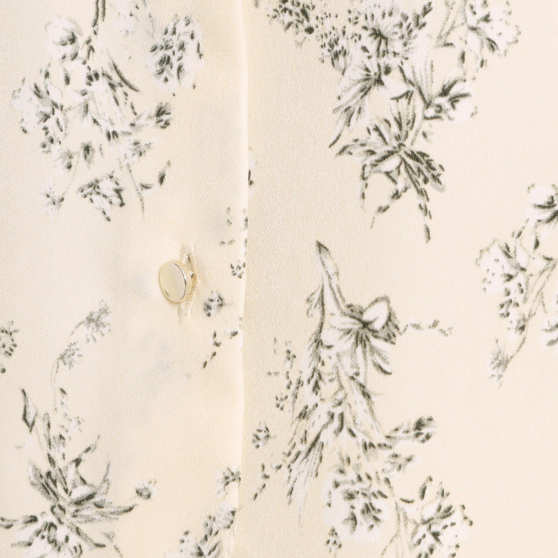 ITS&rsquo;DEMO「【洗濯機OK】花柄ボウタイブラウス」|シャツ・ブラウス|