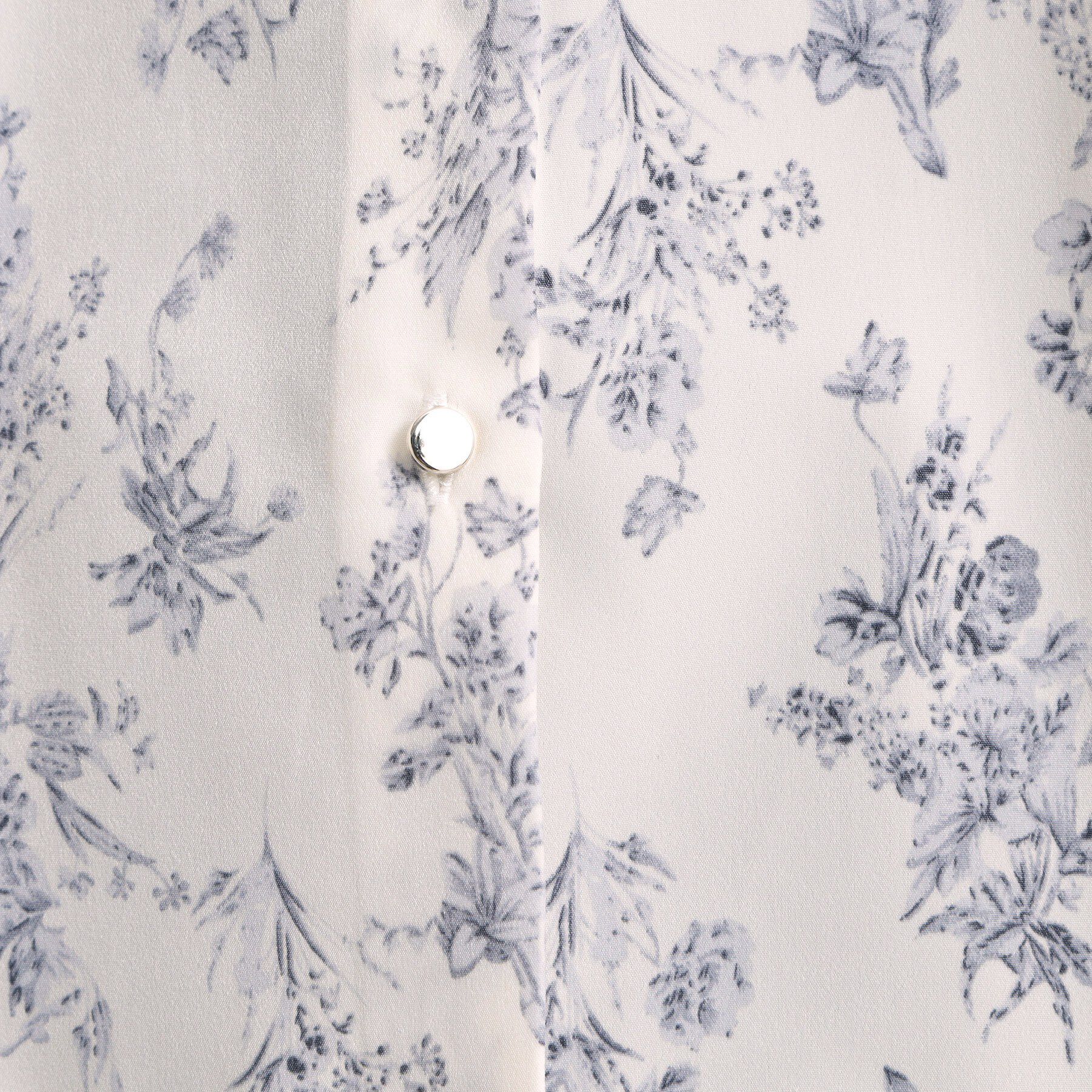 ITS&rsquo;DEMO「【洗濯機OK】花柄ボウタイブラウス」|シャツ・ブラウス|