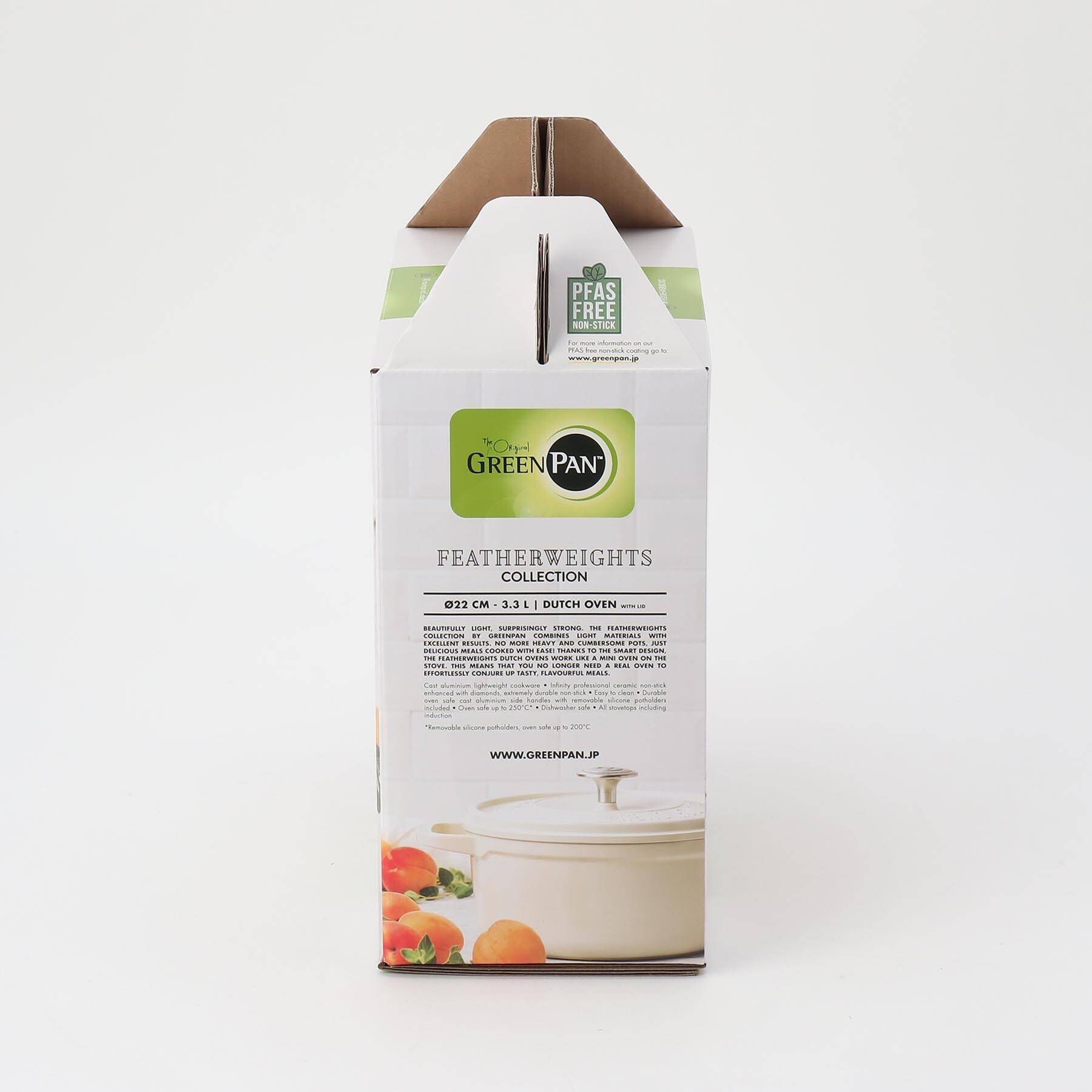 212 KITCHEN STORE「フェザーウェイト・ココット 22cm CR ＜GreenPan グリーンパン＞」|食器・キッチングッズ|