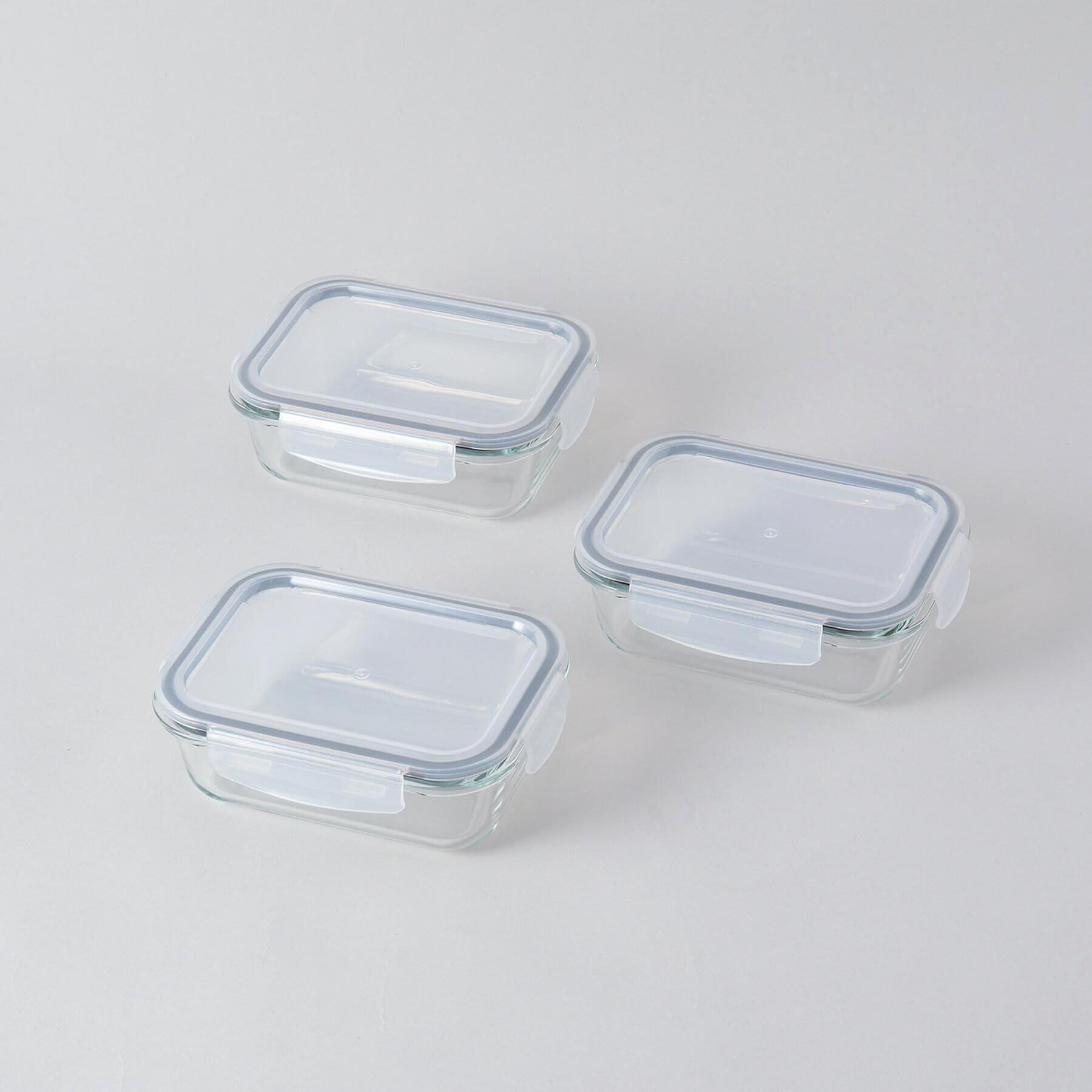 212 KITCHEN STORE「耐熱ガラス保存容器3P レクタングル ＜atomico アトミコ＞」|食器・キッチングッズ|その他