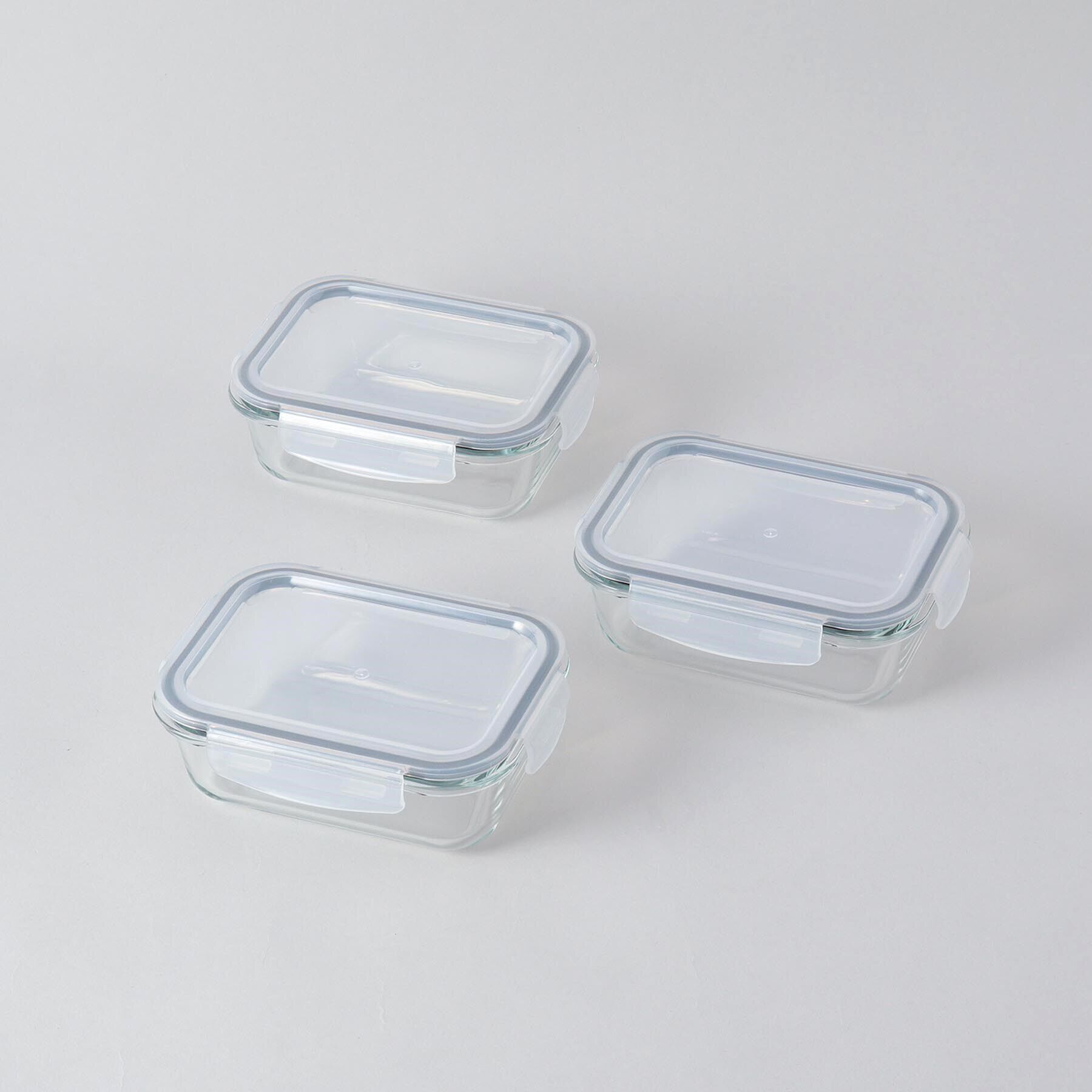 212 KITCHEN STORE「耐熱ガラス保存容器3P レクタングル ＜atomico アトミコ＞」|食器・キッチングッズ|