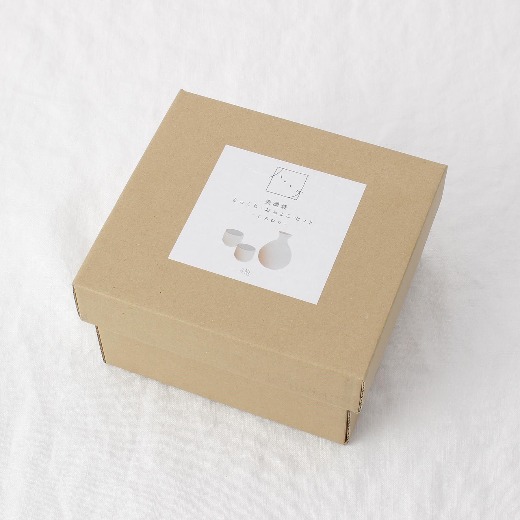 212 KITCHEN STORE「美濃焼 とっくり・おちょこセット しろねり ＜ハレとケ＞」|食器・キッチングッズ|