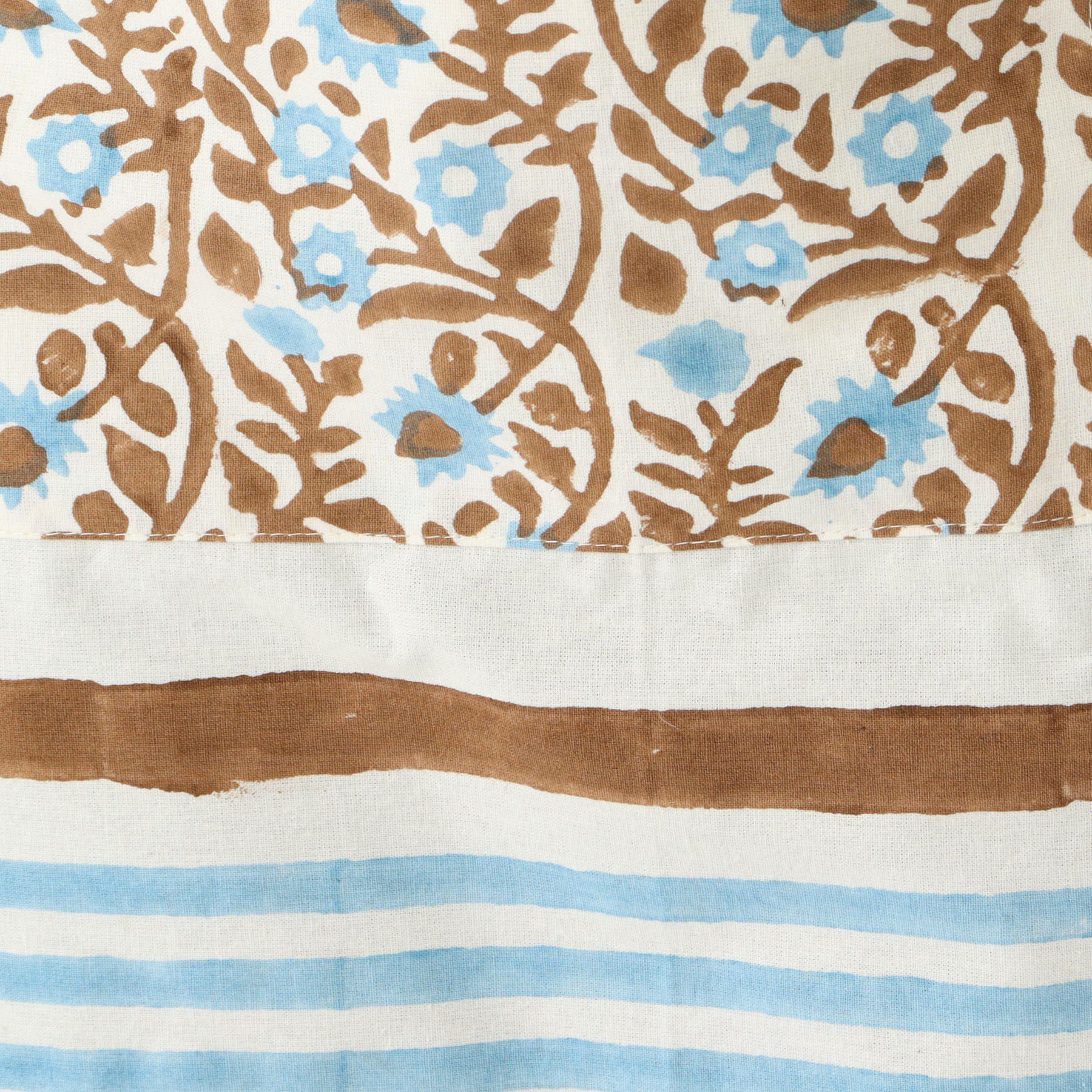 212 KITCHEN STORE「ブロックプリント カフェエプロン BL ＜212Kオリジナル＞」|食器・キッチングッズ|