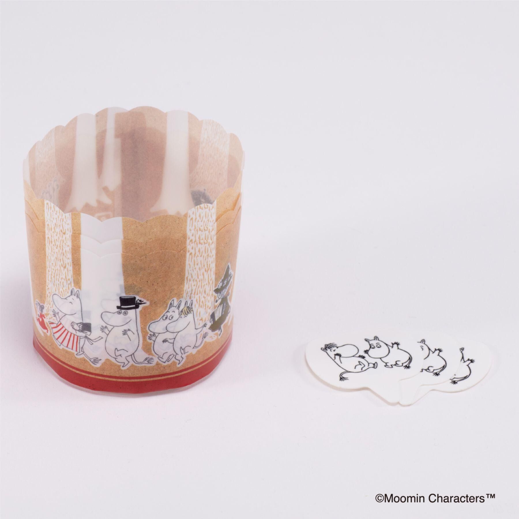 212 KITCHEN STORE「マフィンカップ＆ケーキピックセット（３枚入）ムーミン谷の仲間たち ＜MOOMIN ムーミン＞」|その他|