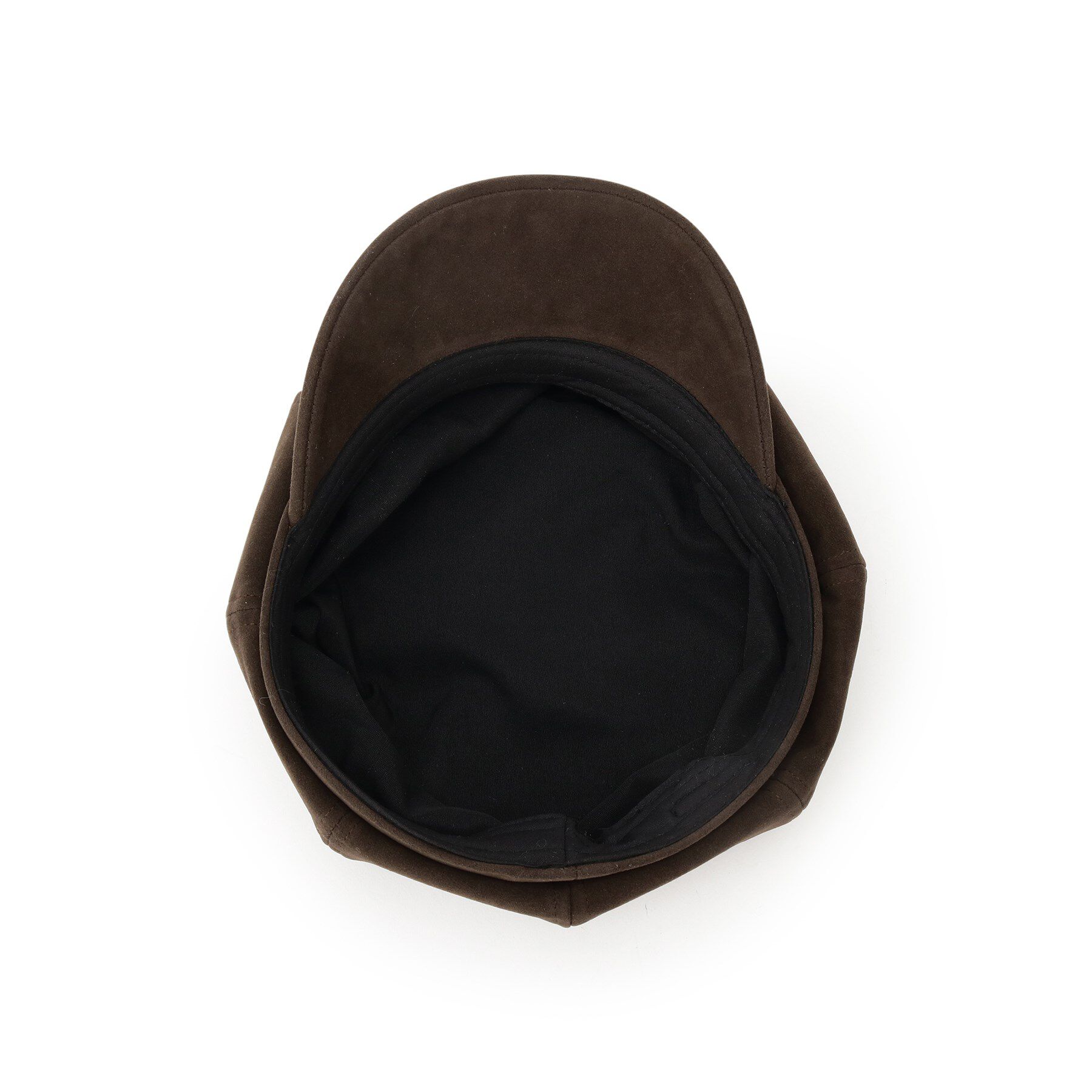 Grandedge「スエード風キャスケット」|キャップ・キャスケット|