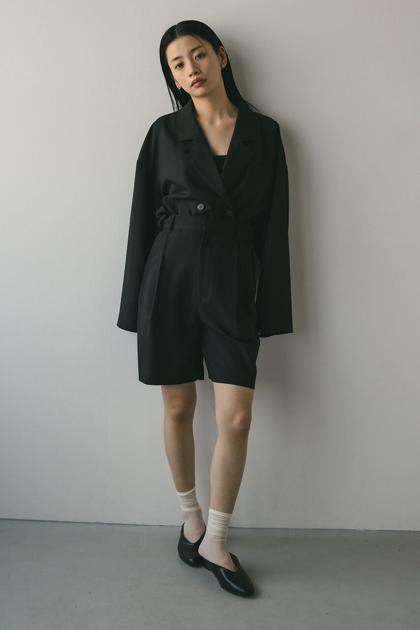 STYLEMIXER「イージー2タックショートパンツ」|その他|BLK