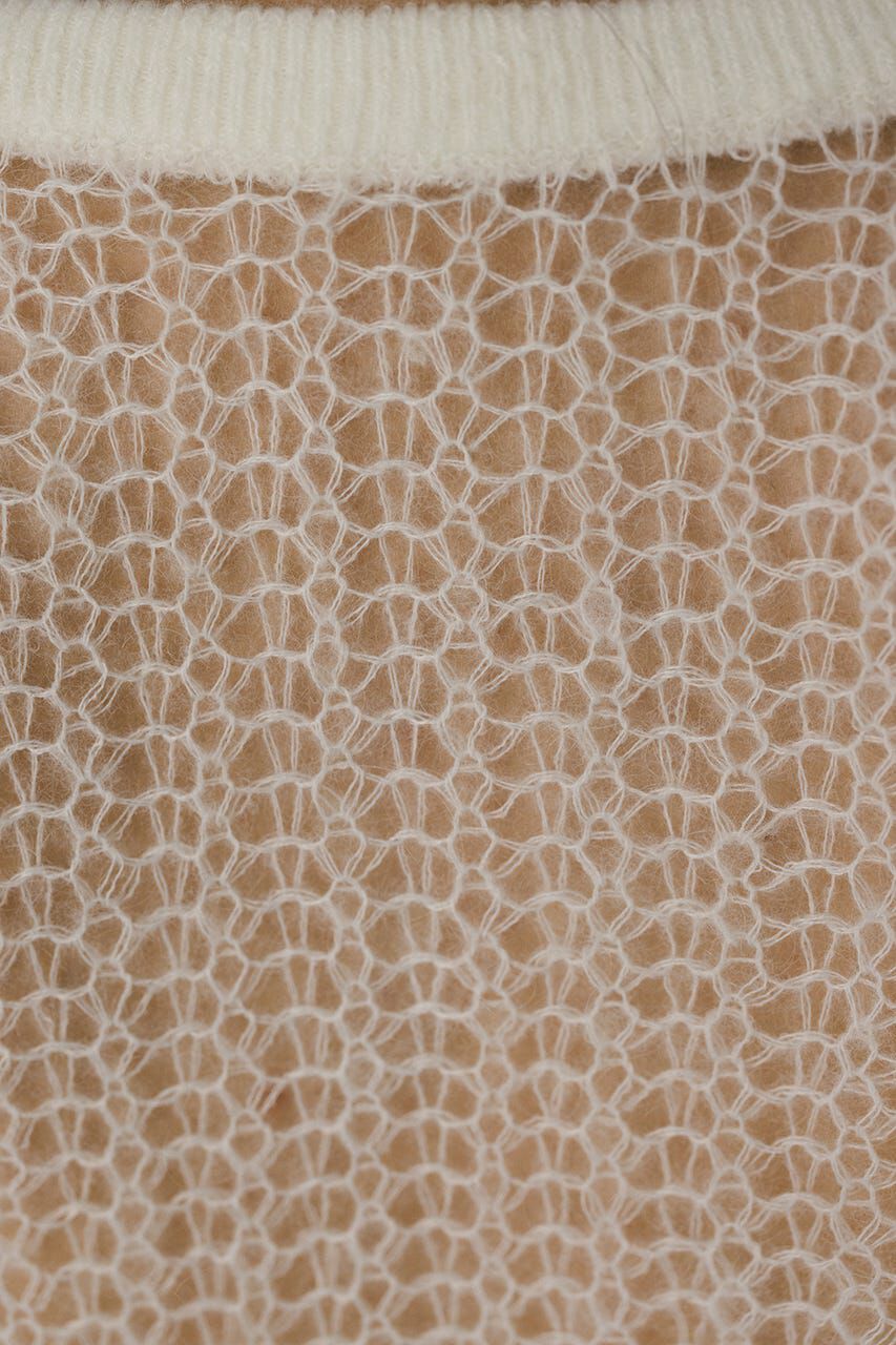 STYLEMIXER「レイヤースリーブモヘアミックスニットカーデ」|ニット・セーター|