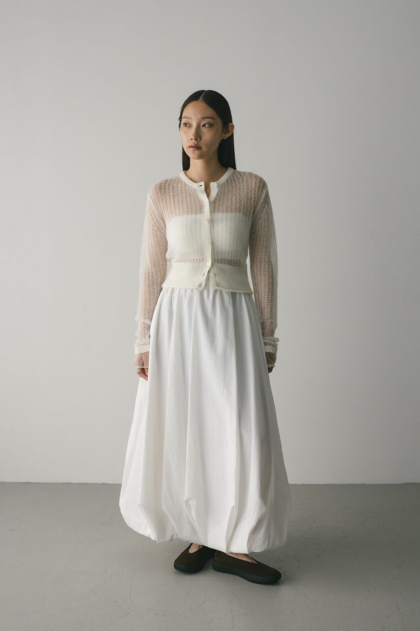 STYLEMIXER「レイヤースリーブモヘアミックスニットカーデ」|ニット・セーター|