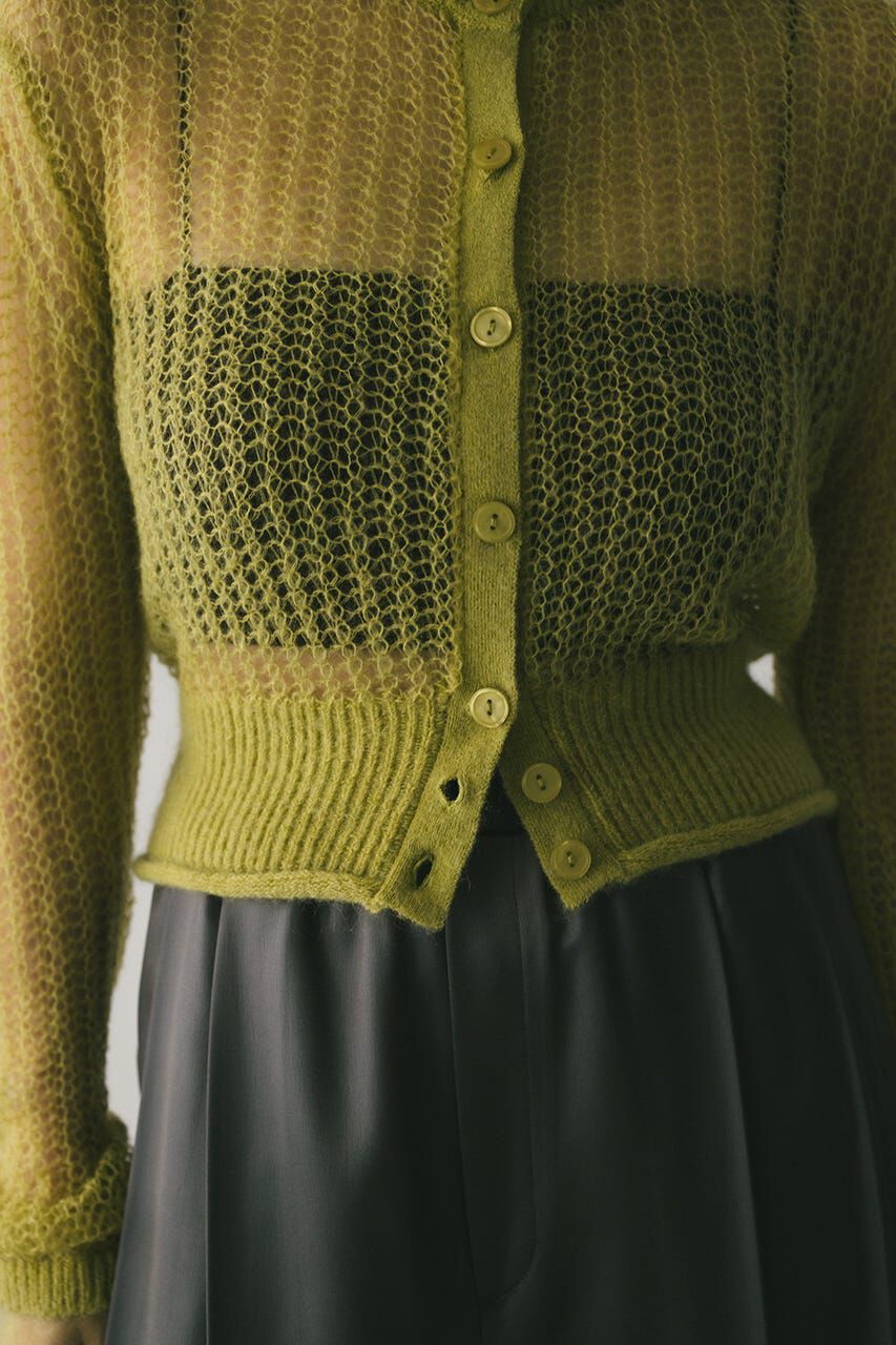 STYLEMIXER「レイヤースリーブモヘアミックスニットカーデ」|ニット・セーター|