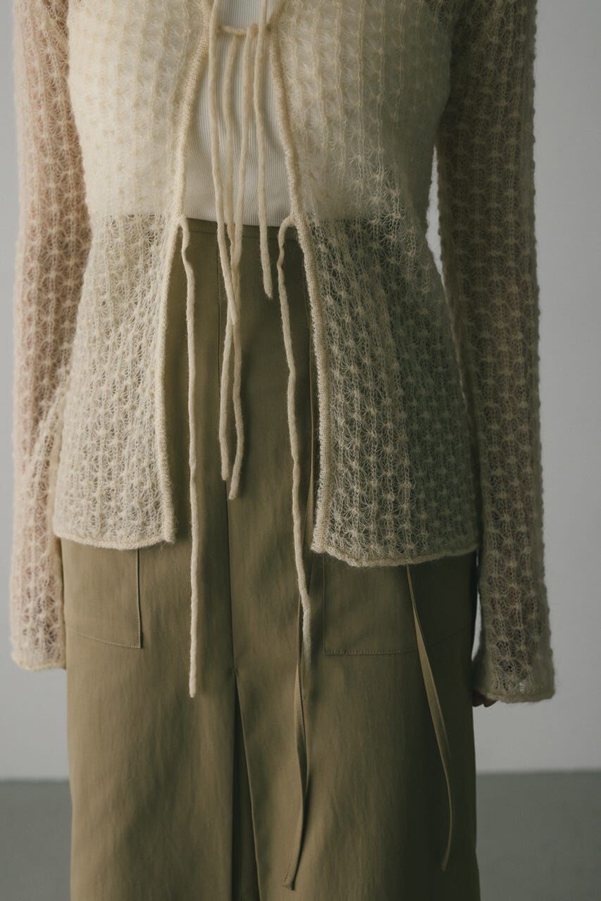 STYLEMIXER「2WAYモヘアミックスリボンニット」|ニット・セーター|