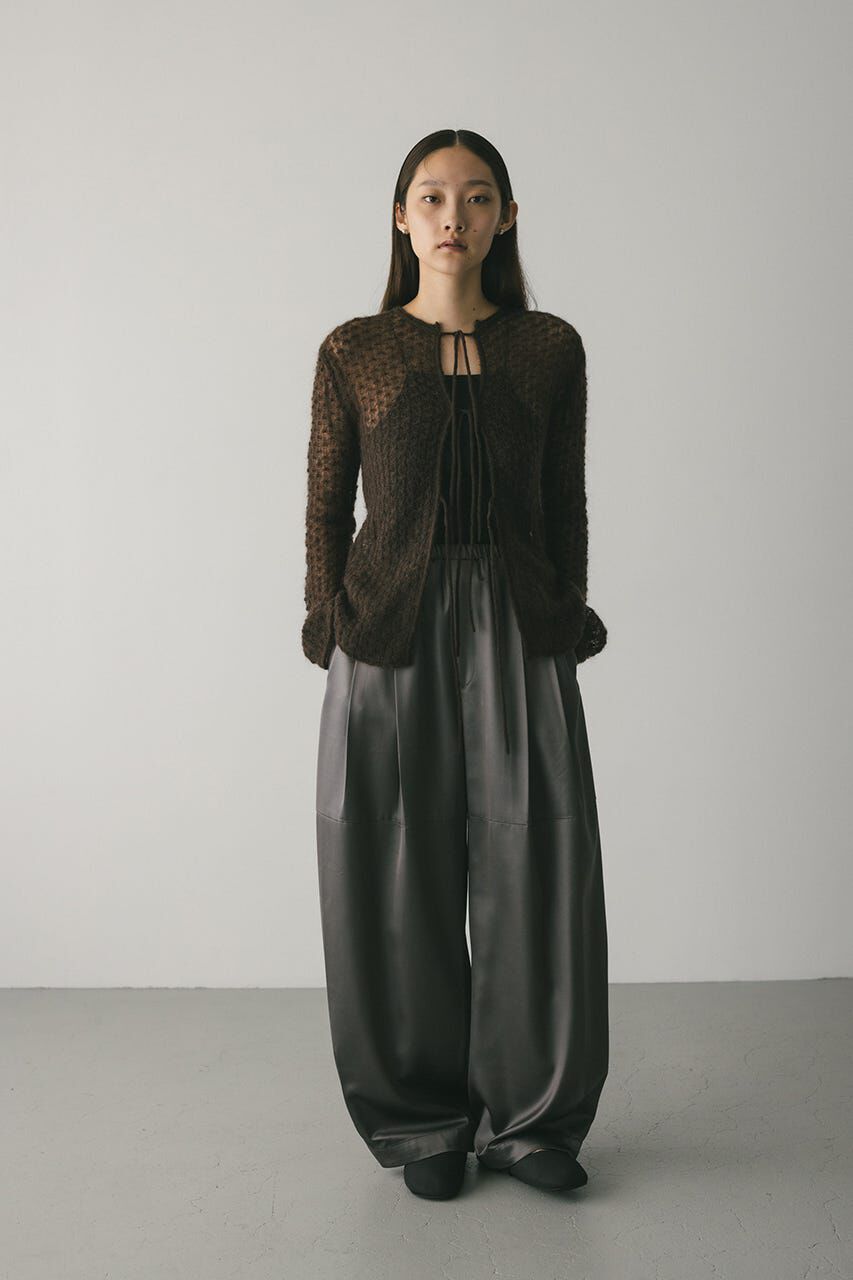 STYLEMIXER「2WAYモヘアミックスリボンニット」|ニット・セーター|