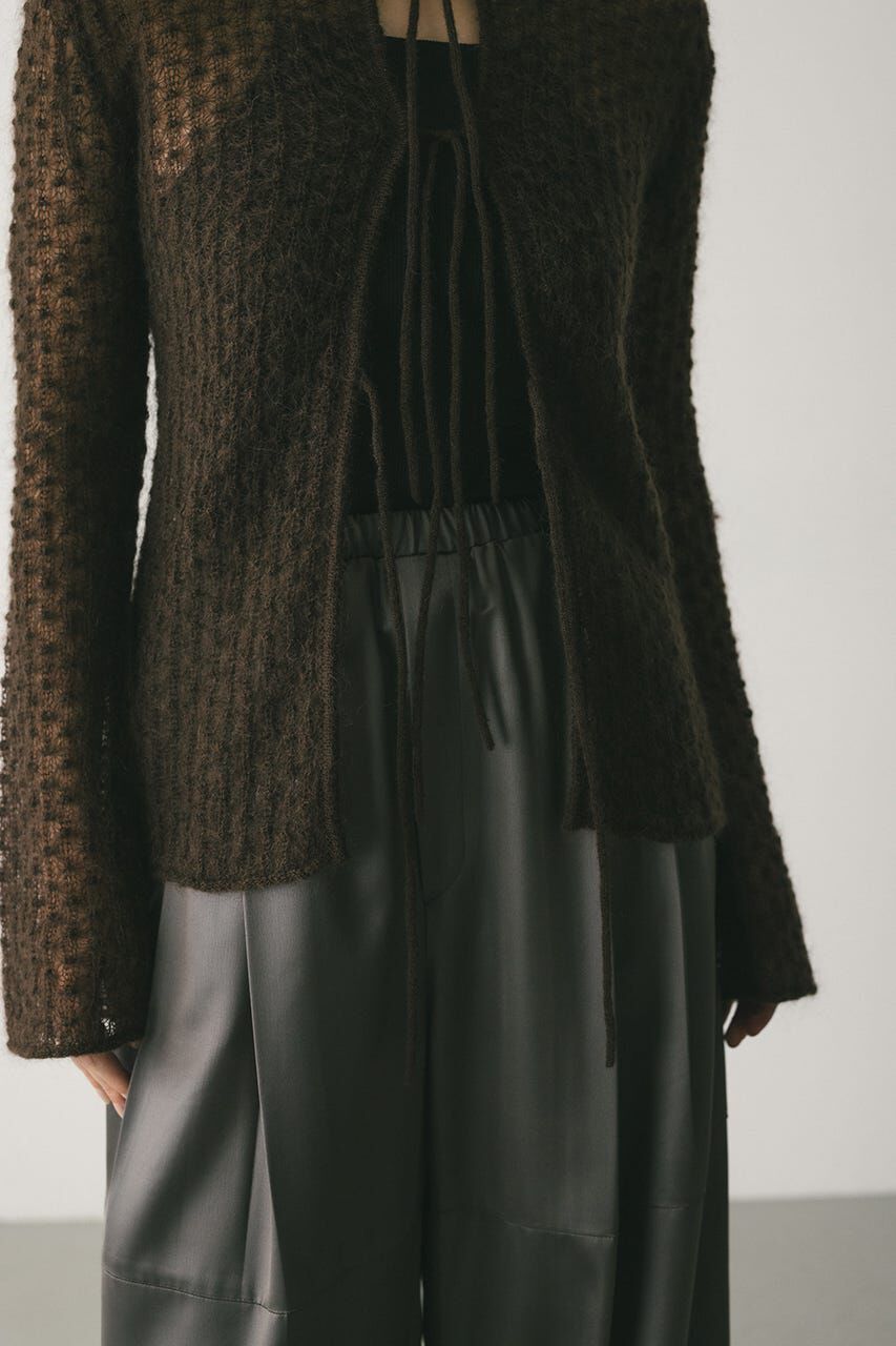 STYLEMIXER「2WAYモヘアミックスリボンニット」|ニット・セーター|