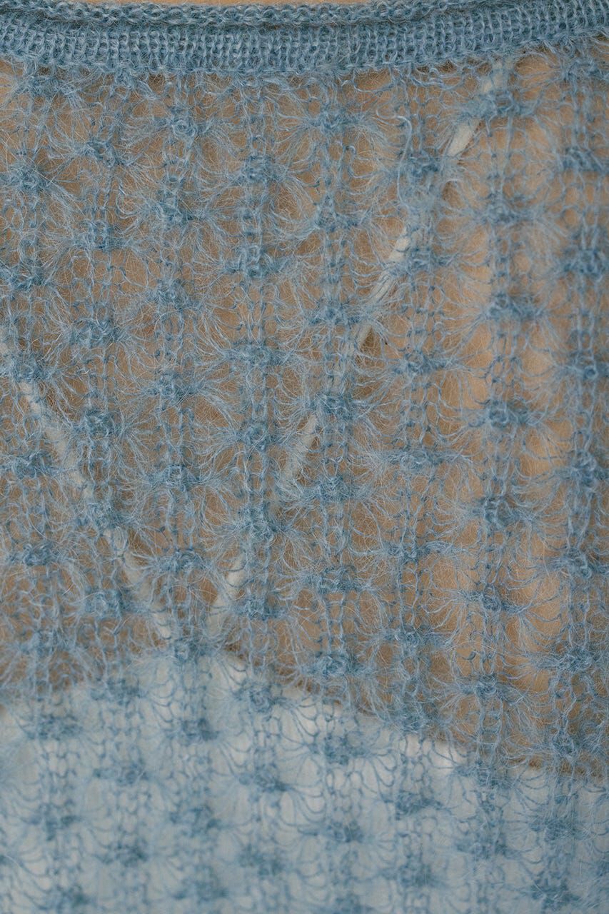 STYLEMIXER「2WAYモヘアミックスリボンニット」|ニット・セーター|