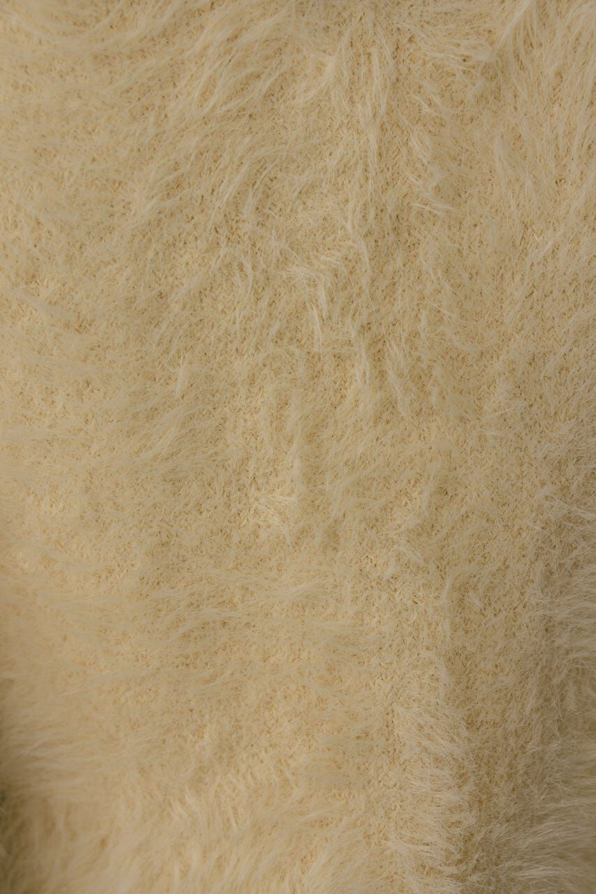 STYLEMIXER「ダブルクロスシャギーニットカーデ」|カーディガン|