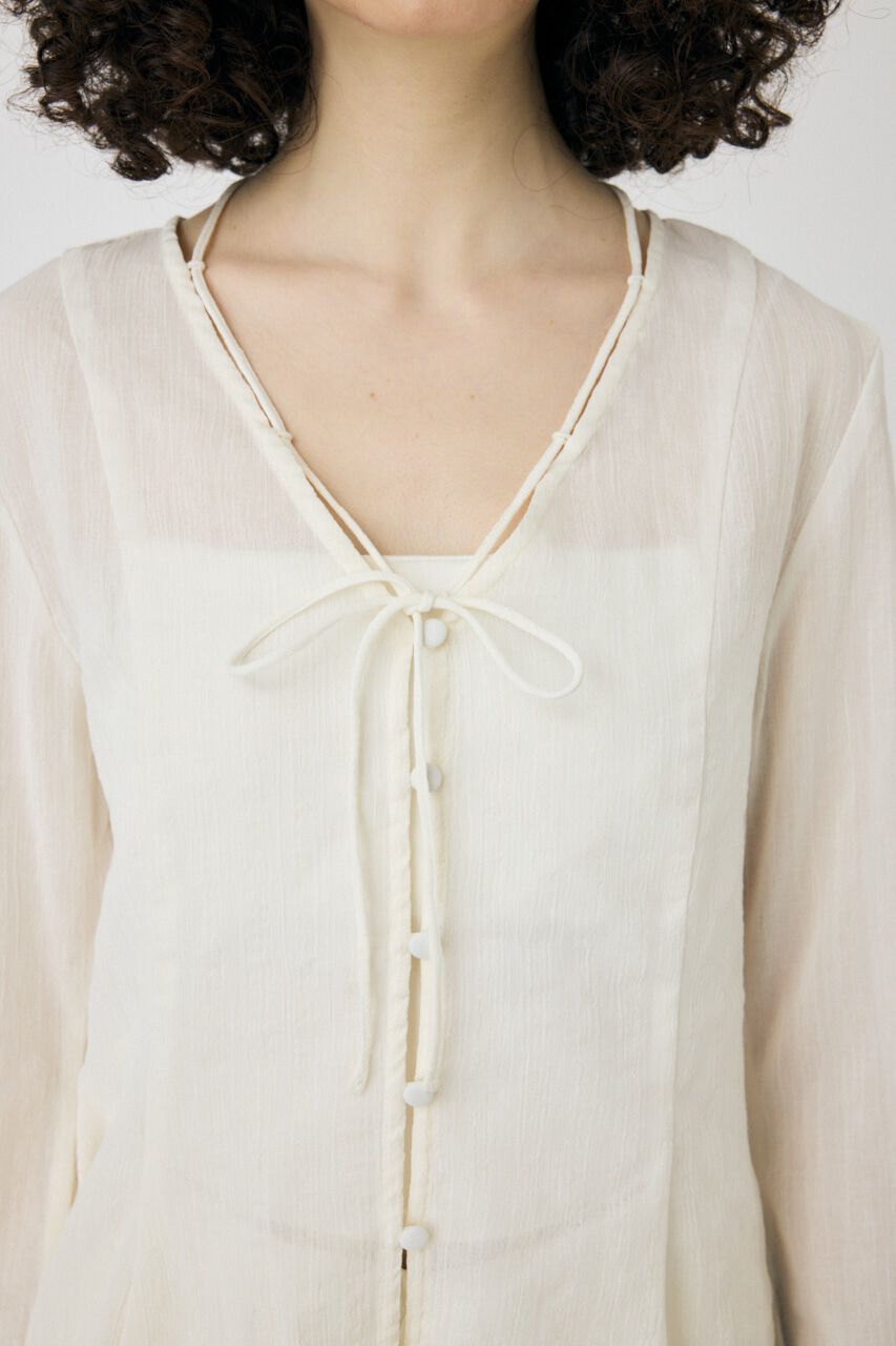 MOUSSY「SLEEVE FLARE シャツ & スカート」|ワンピース|