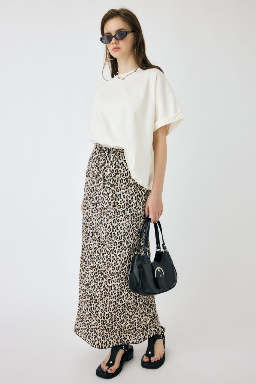 MOUSSY「CRINKLED SATIN スカート」|スカート|