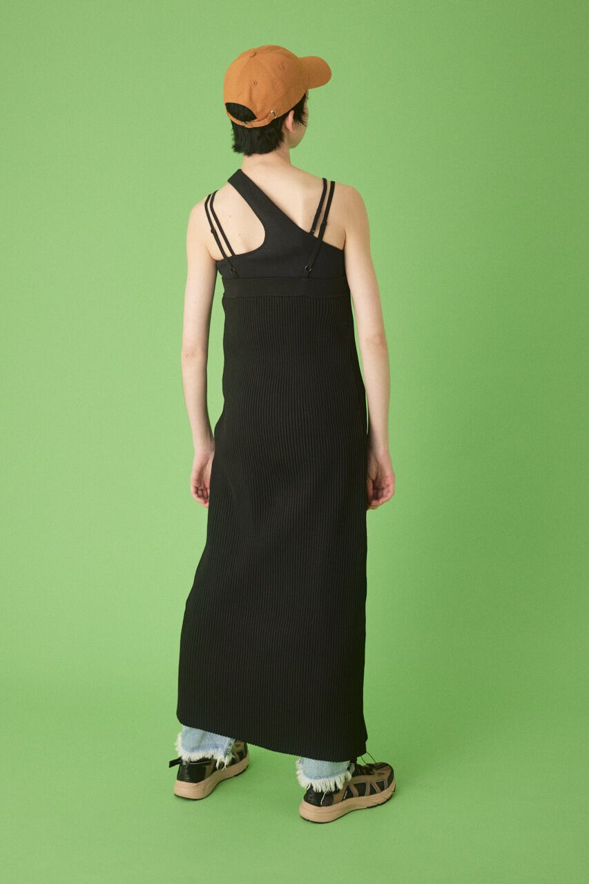 HeRIN.CYE「Zip knit dress」|ワンピース|