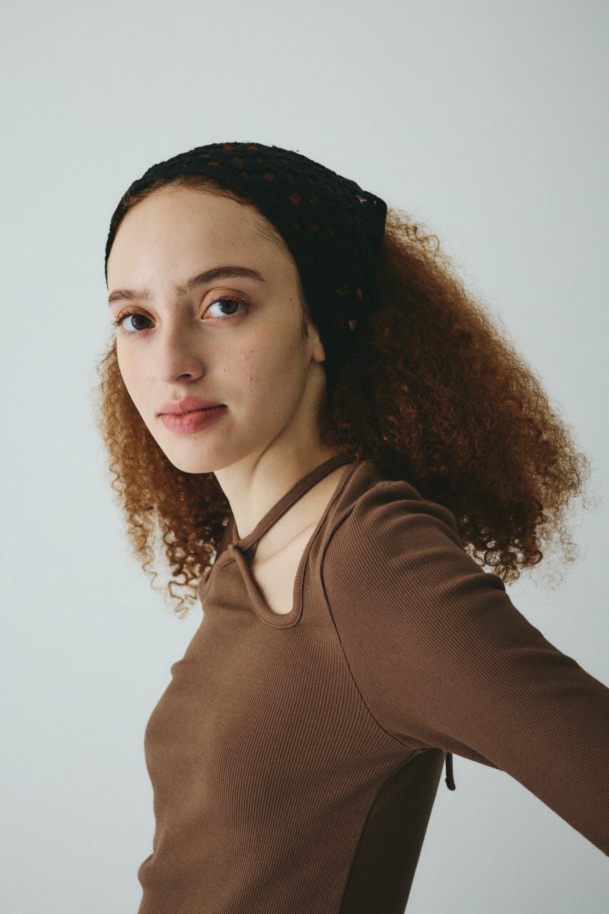 HeRIN.CYE「Knit kerchief」|その他|