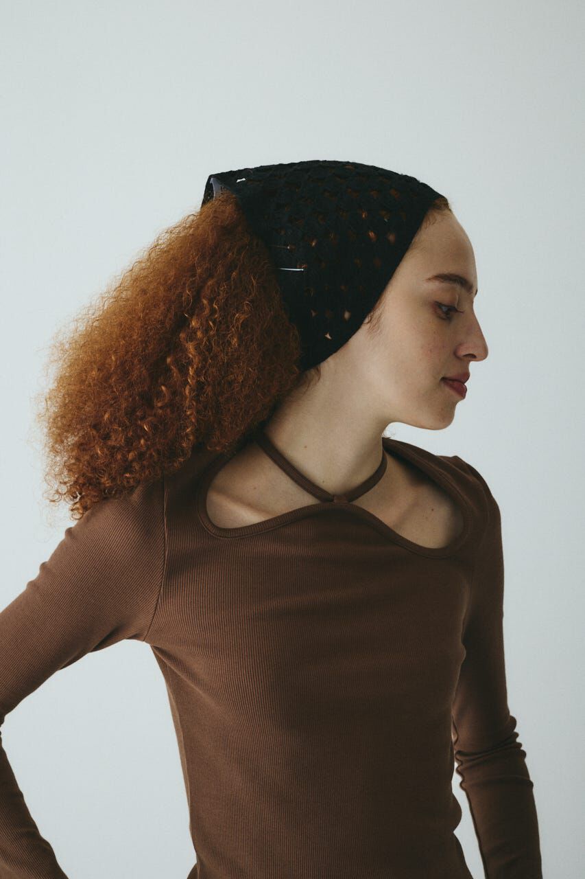 HeRIN.CYE「Knit kerchief」|その他|