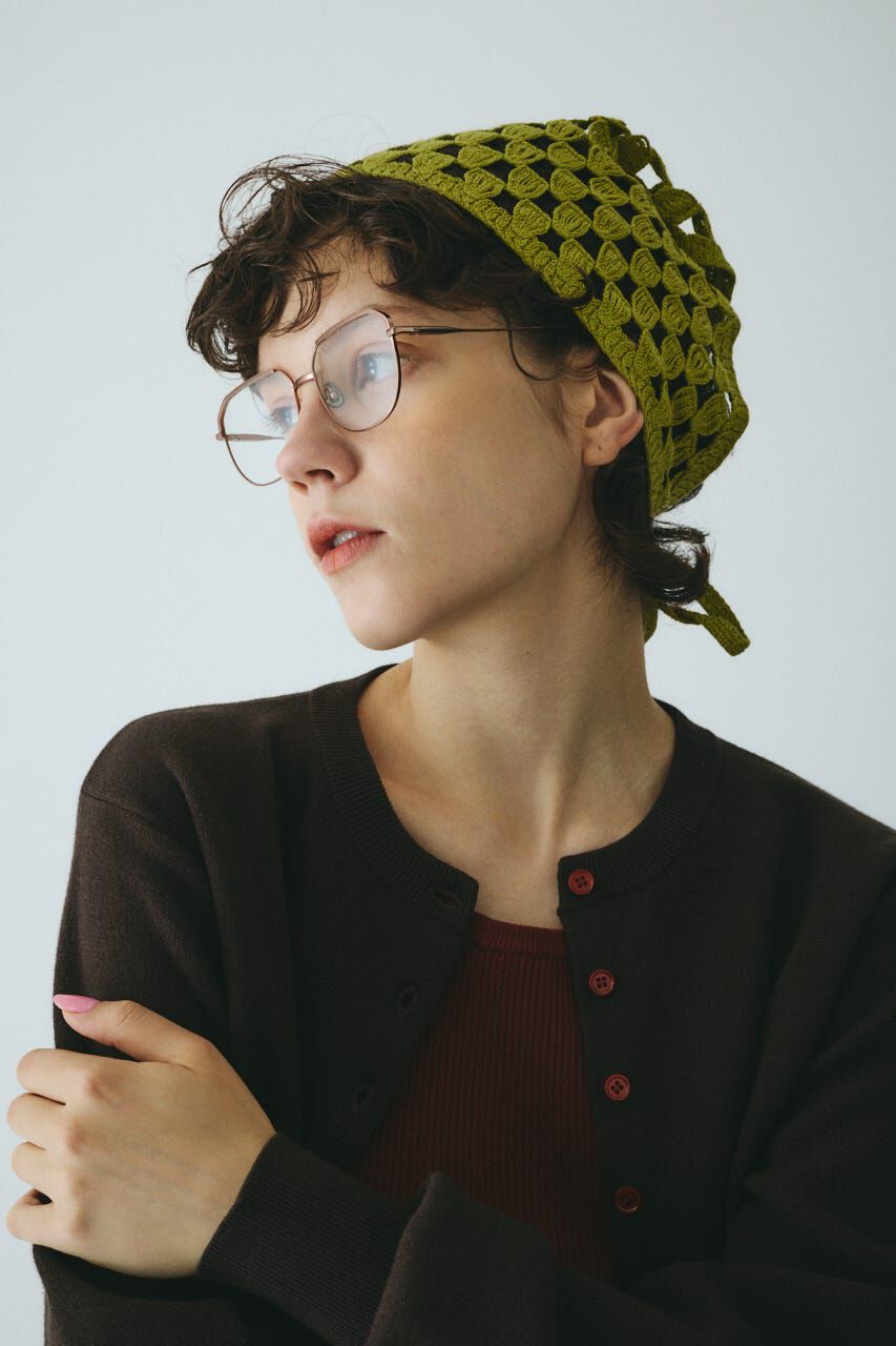HeRIN.CYE「Knit kerchief」|その他|GRN